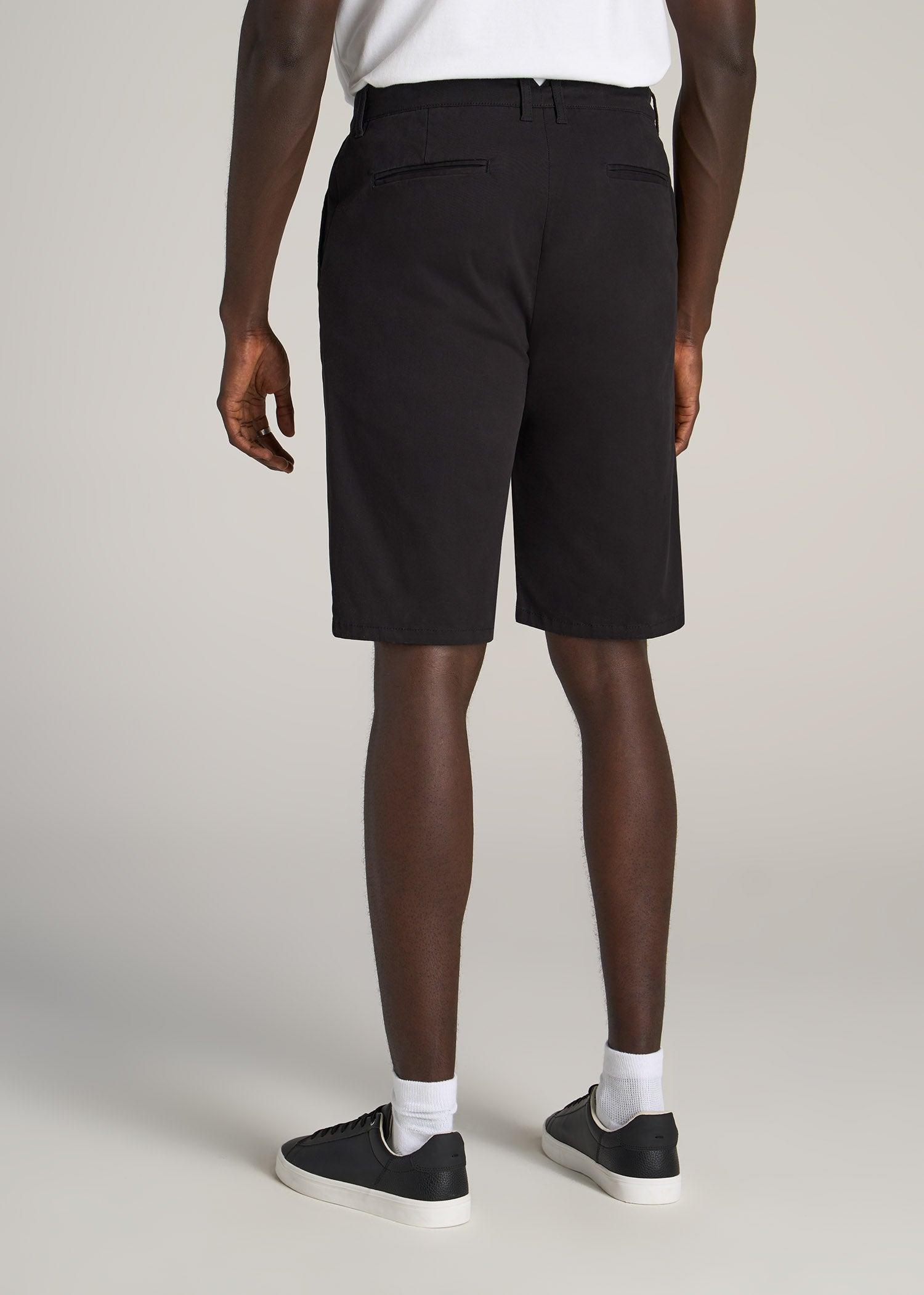 Chino Shorts for Tall Men in Desert Khaki Male Product Image