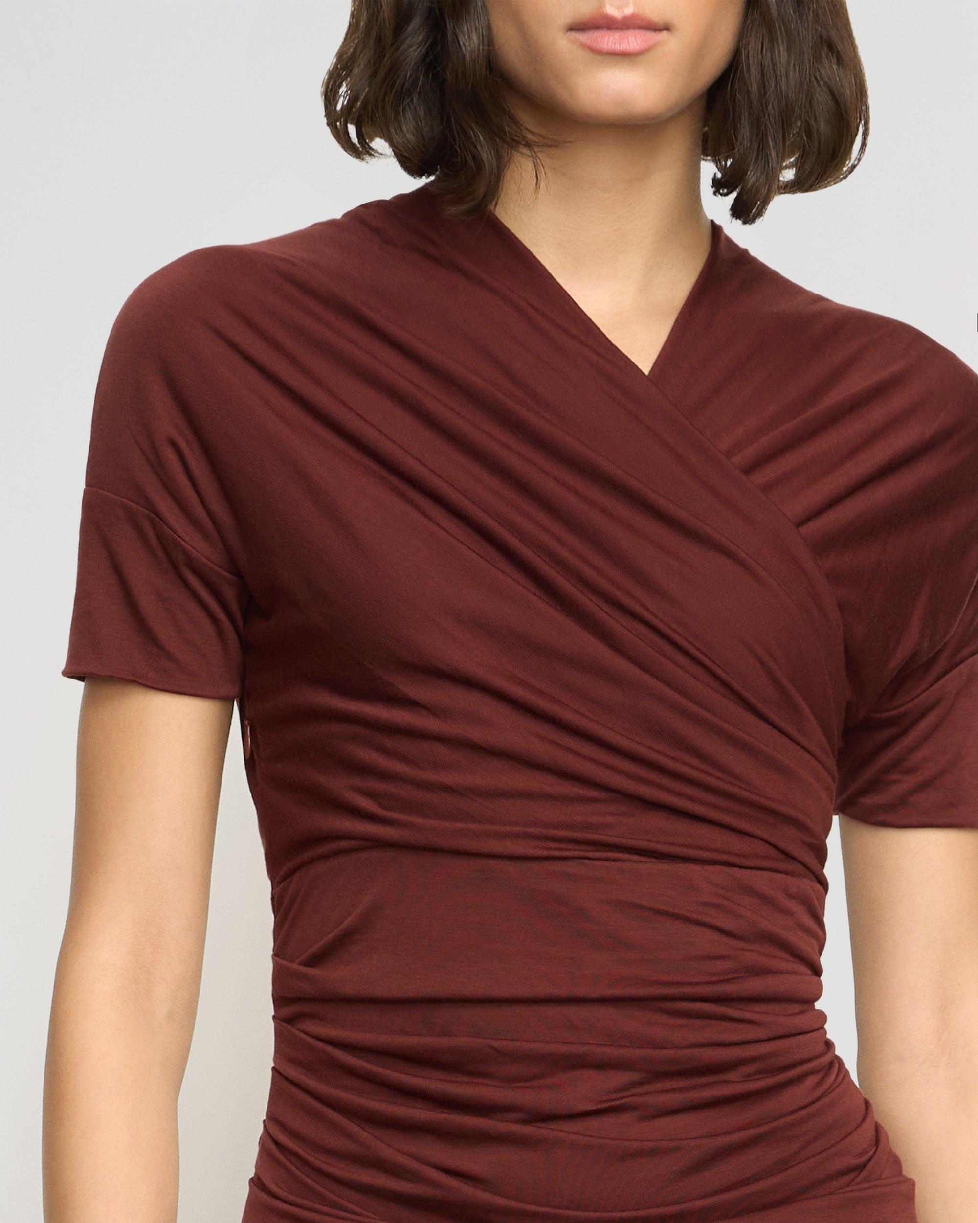 Thilda Ruched Off-Shoulder Dress Product Image