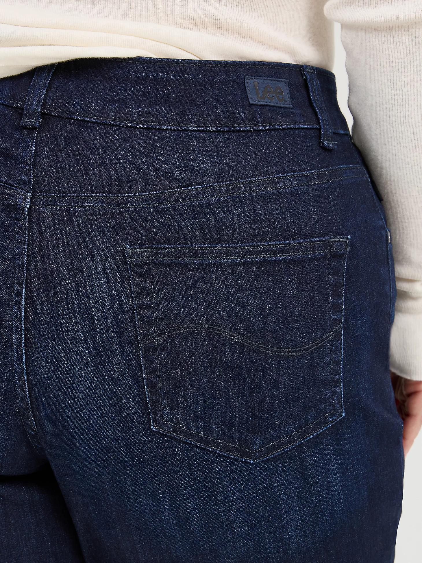 Women’s Stretch Relaxed Fit Straight Leg Jean (Plus) | Women's Jeans | Lee® Product Image