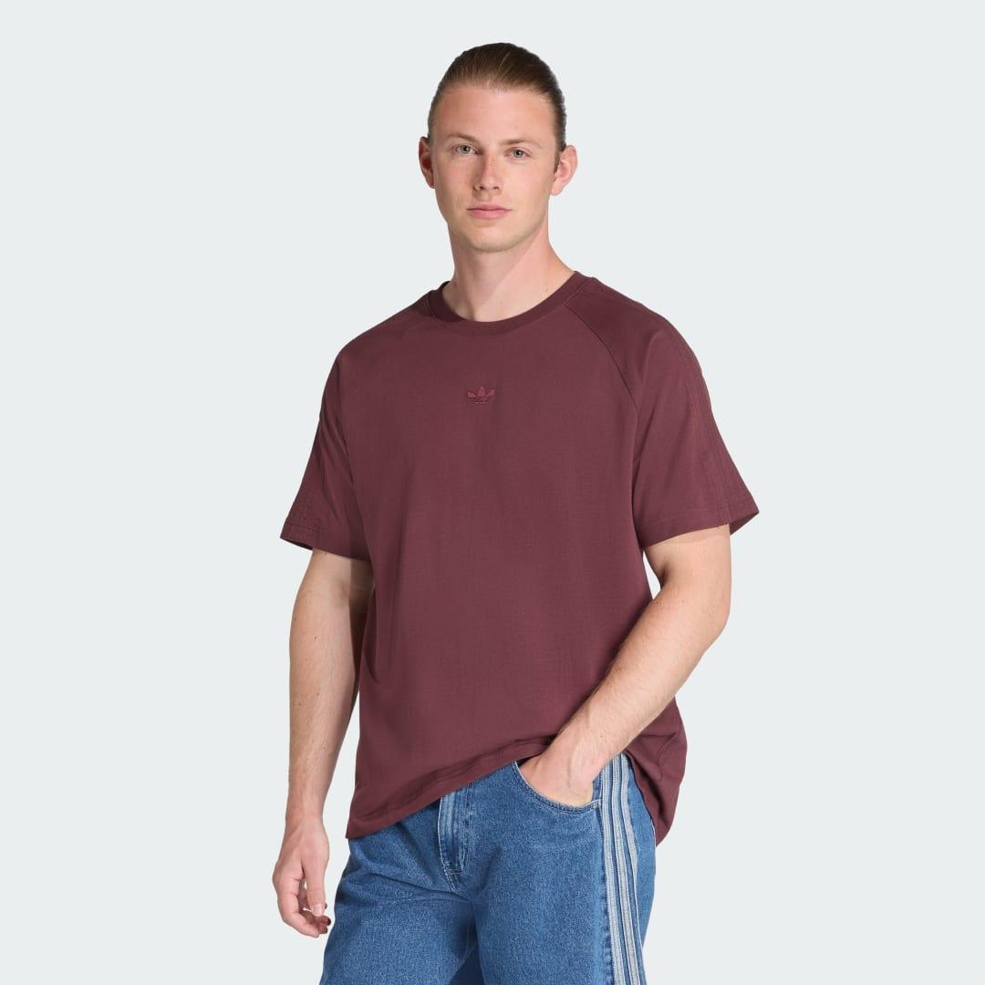 adidas Premium Essentials Tee Earth Strata S Mens Product Image