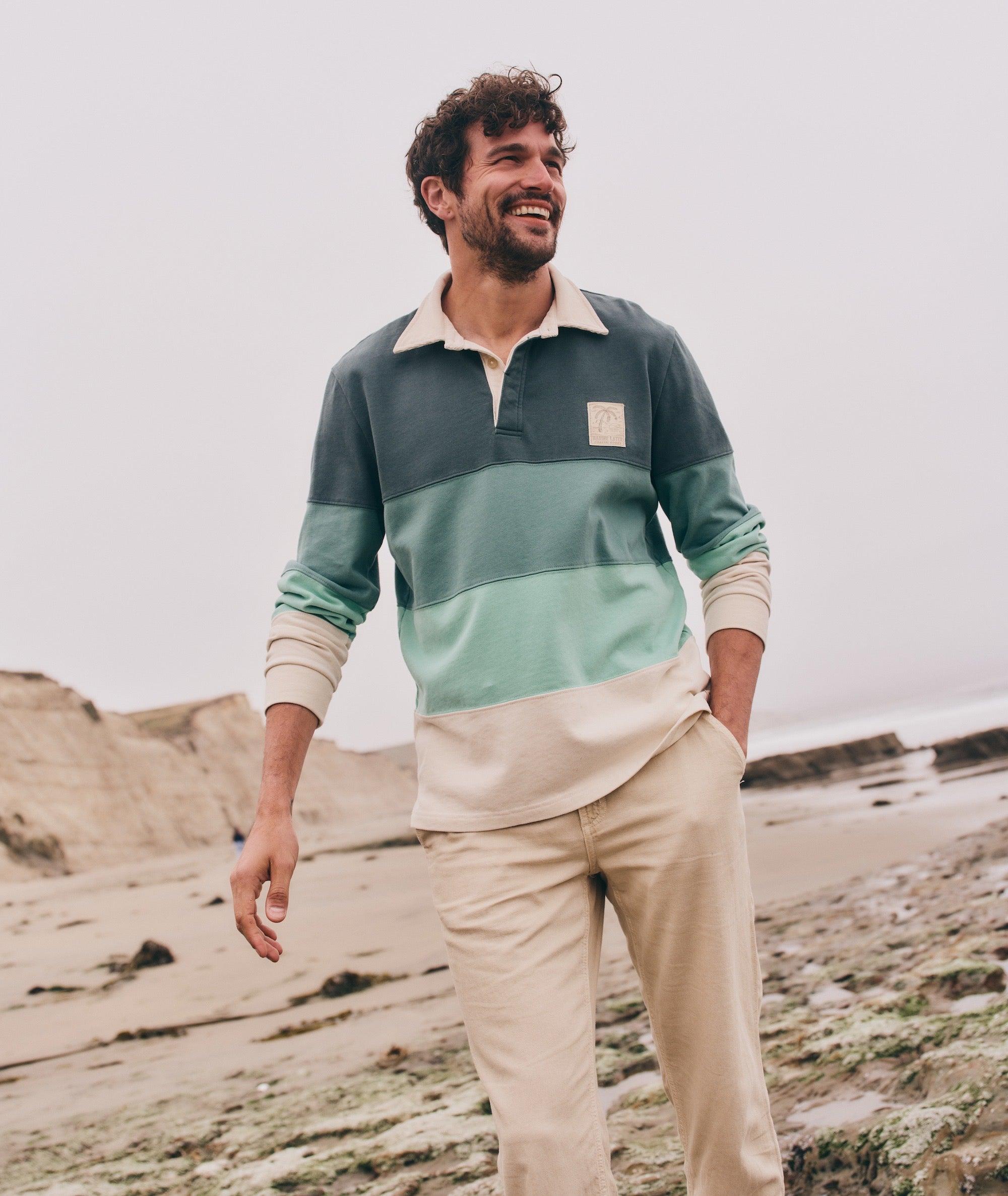 Brushed Jersey Rugby Polo Product Image