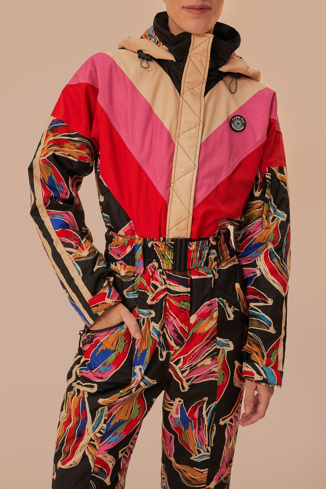 Black Artsy Banana Ski Jumpsuit Product Image