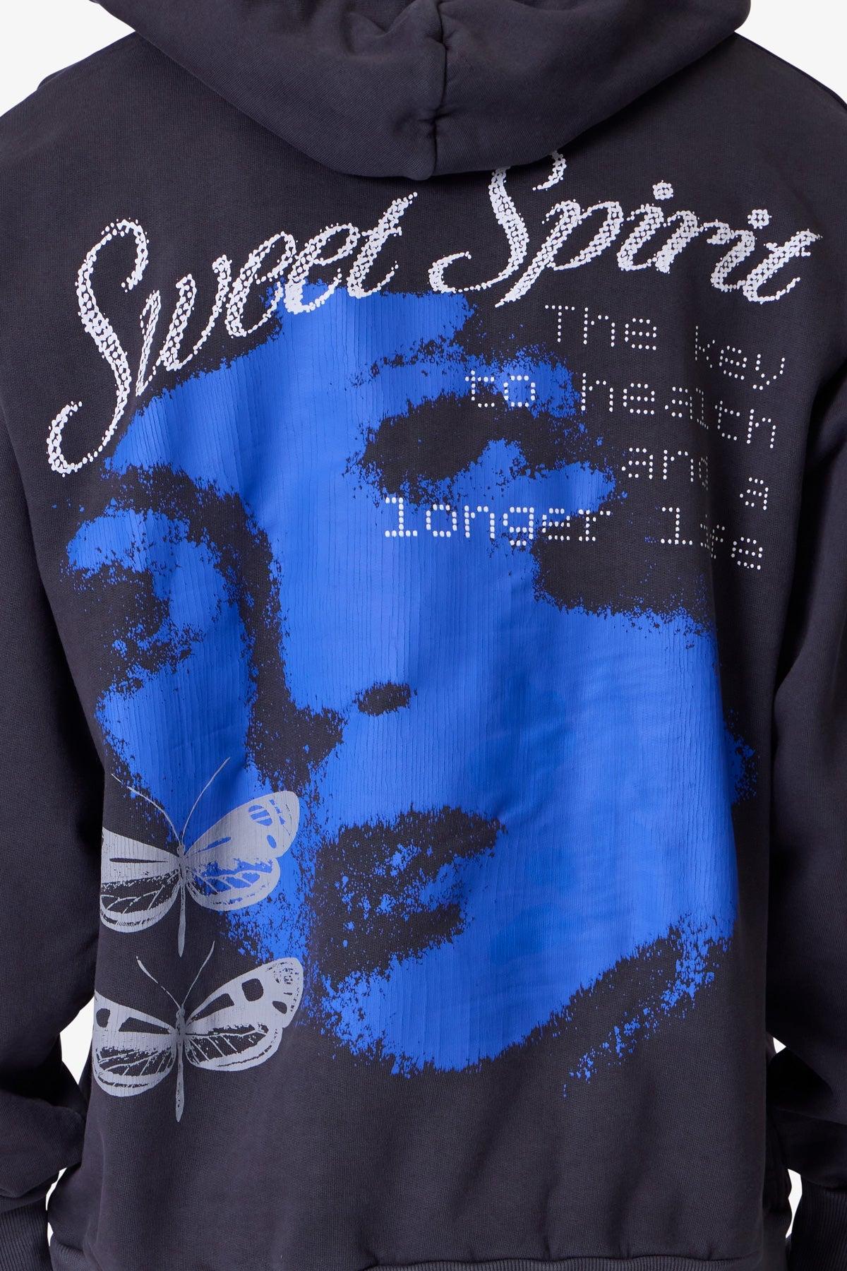 Sweet Spirit Hoodie - Washed Black Product Image