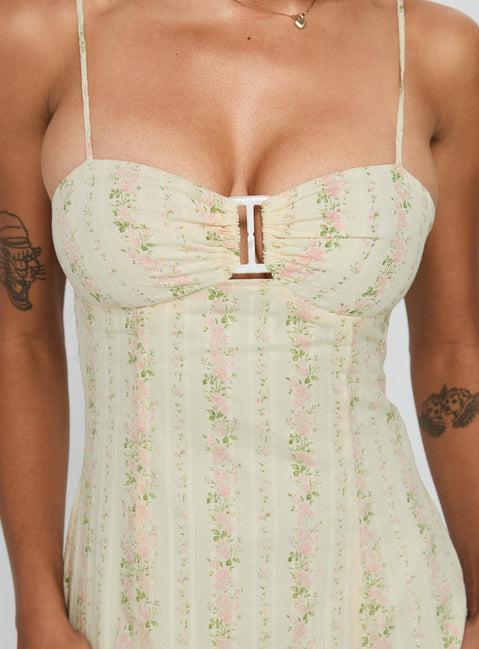 Peppie Mini Dress Multi Floral Product Image