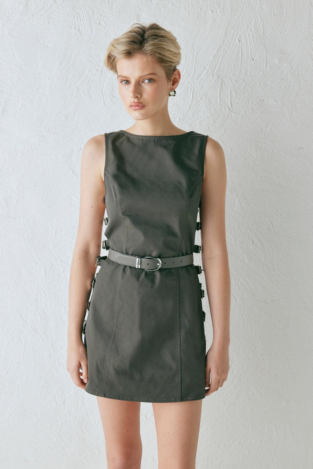 Kenni Mini Dress Slate Product Image