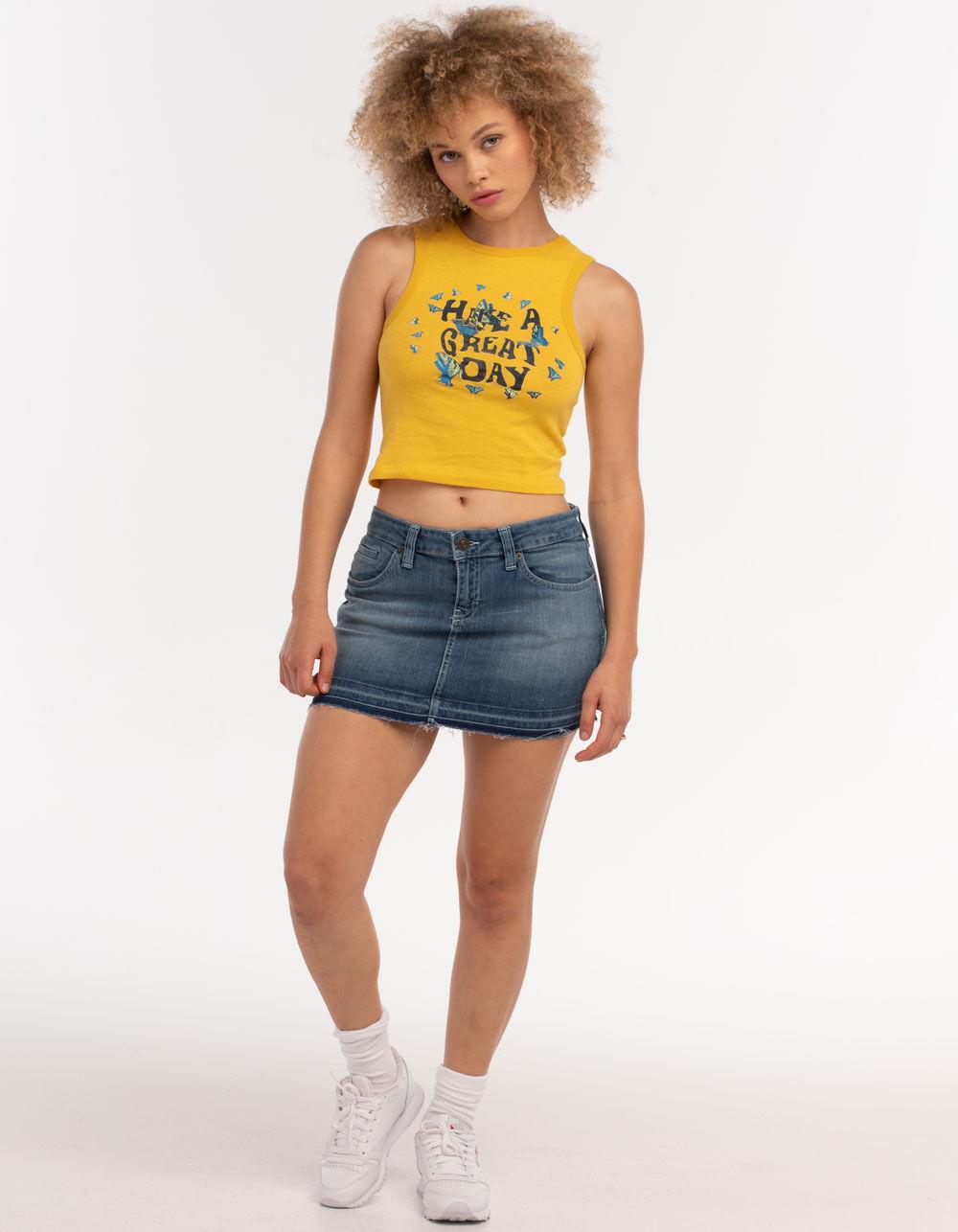 BDG Urban Outfitters Great Day Womens Tank Top  - YELLOW Product Image