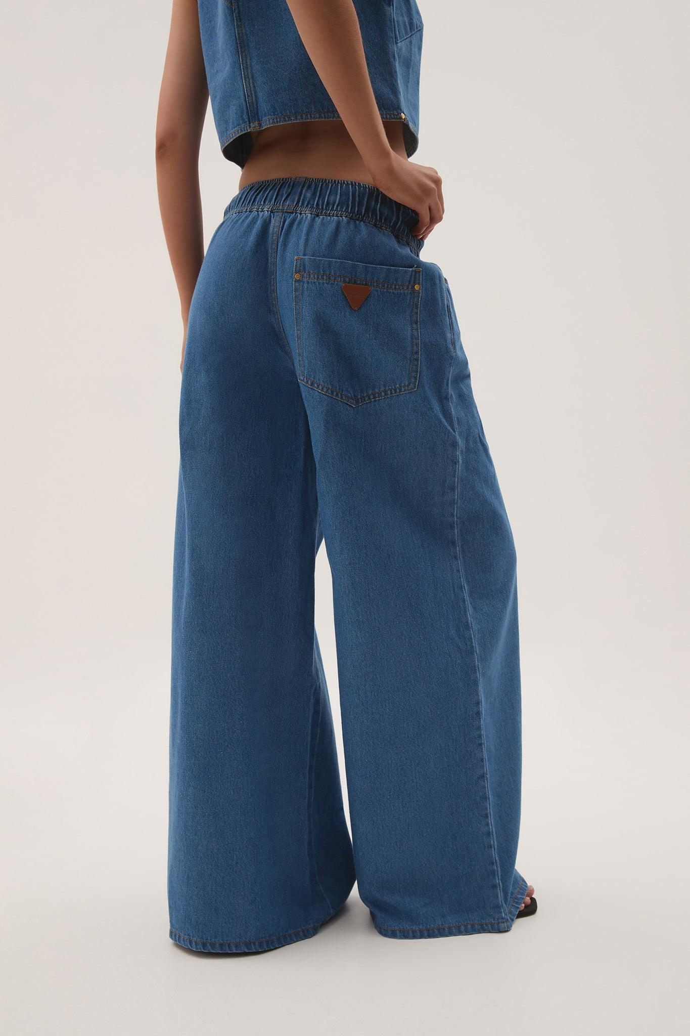 Sunray Denim Jeans-BLUE WASH / 6 Product Image