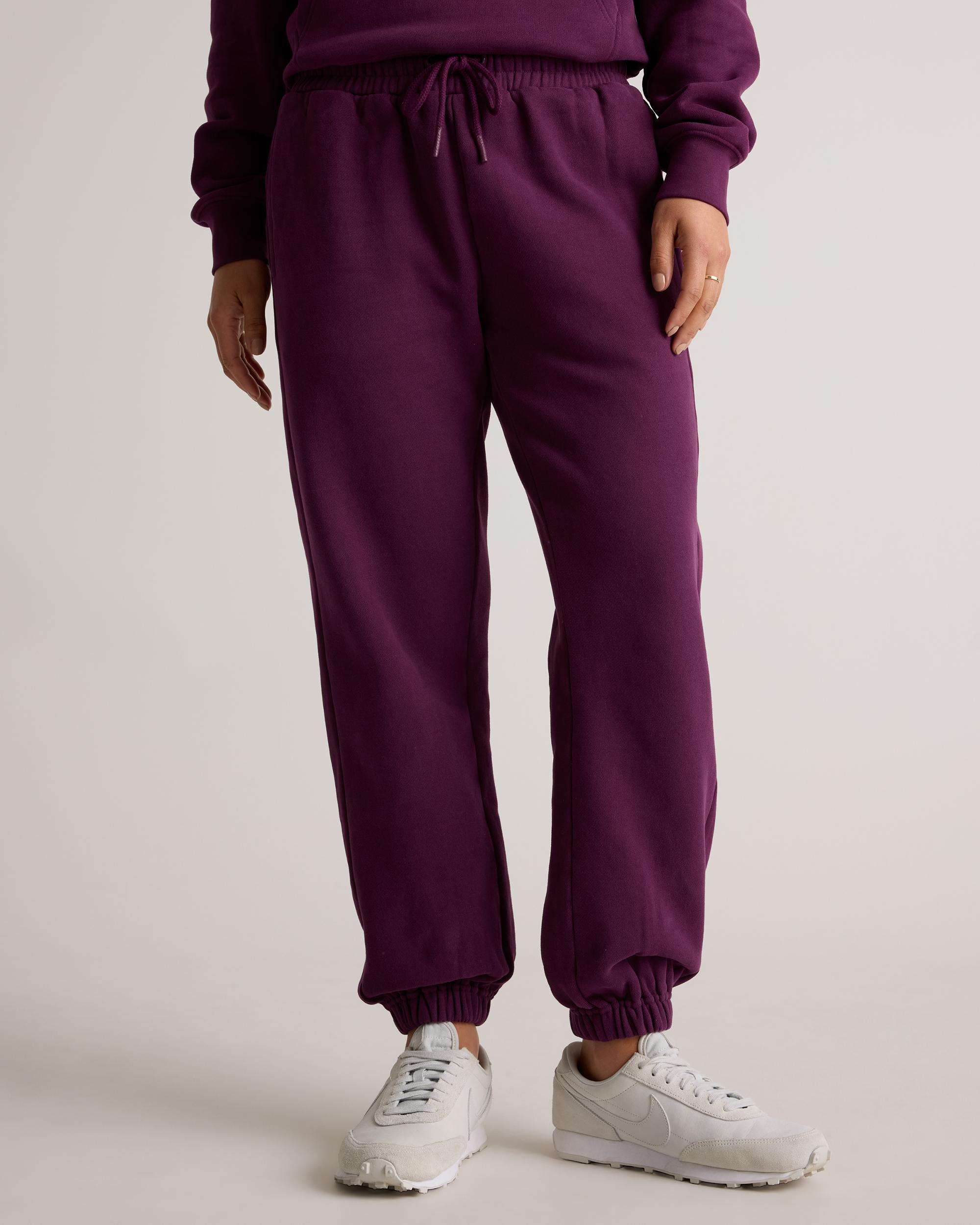 Quince | Women's Organic Heavyweight Fleece Boyfriend Sweatpants Size XL, Organic Cotton Product Image