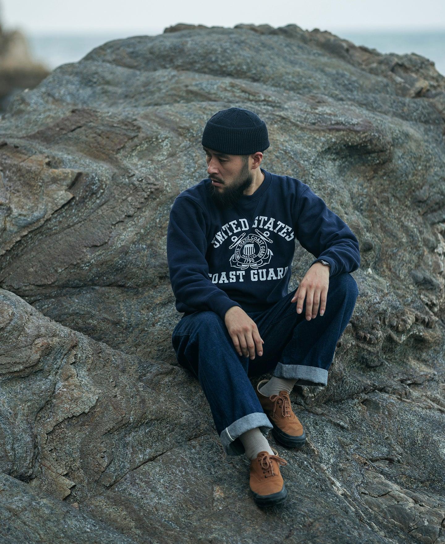 21 oz USCG Reverse Weave Sweatshirt Product Image