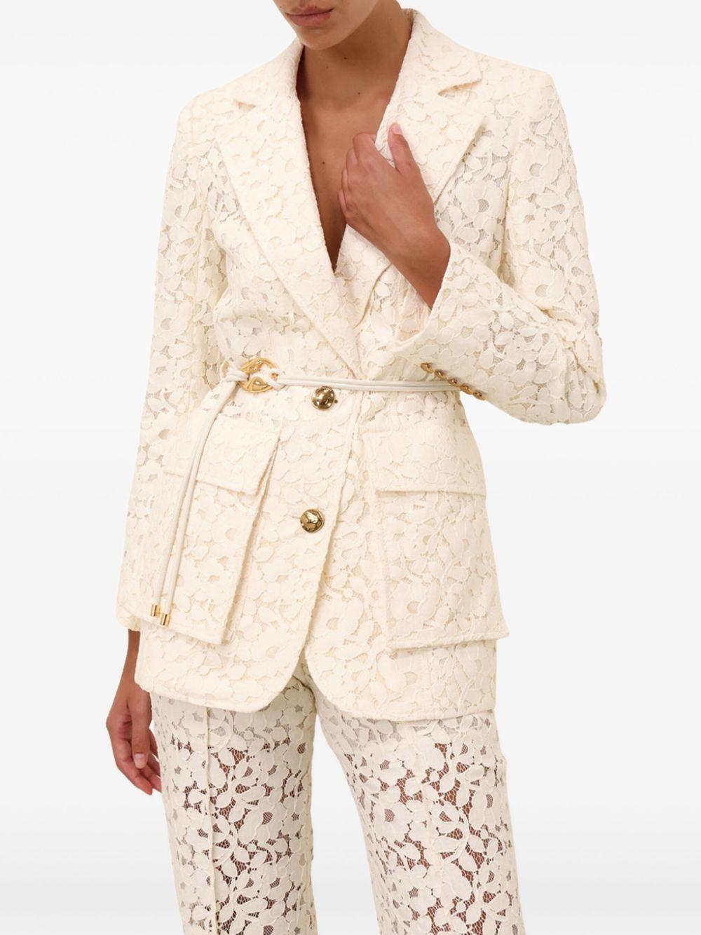 Illuminate lace blazer Product Image