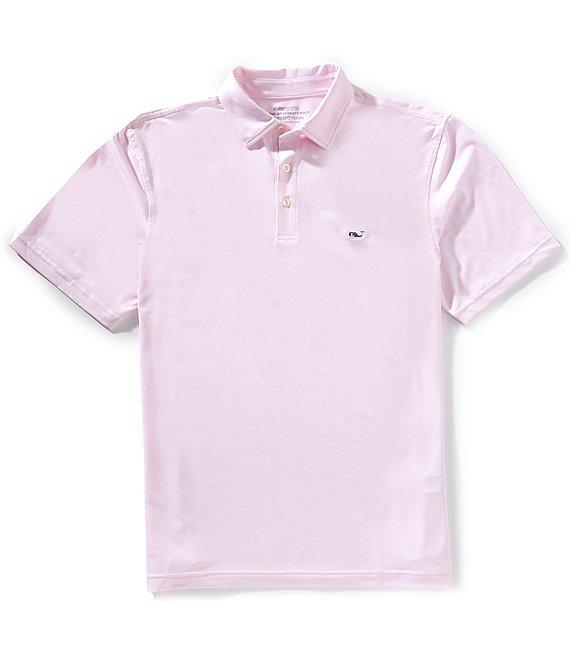 Vineyard Vines St Jean Stripe Short Sleeve Polo Shirt Product Image