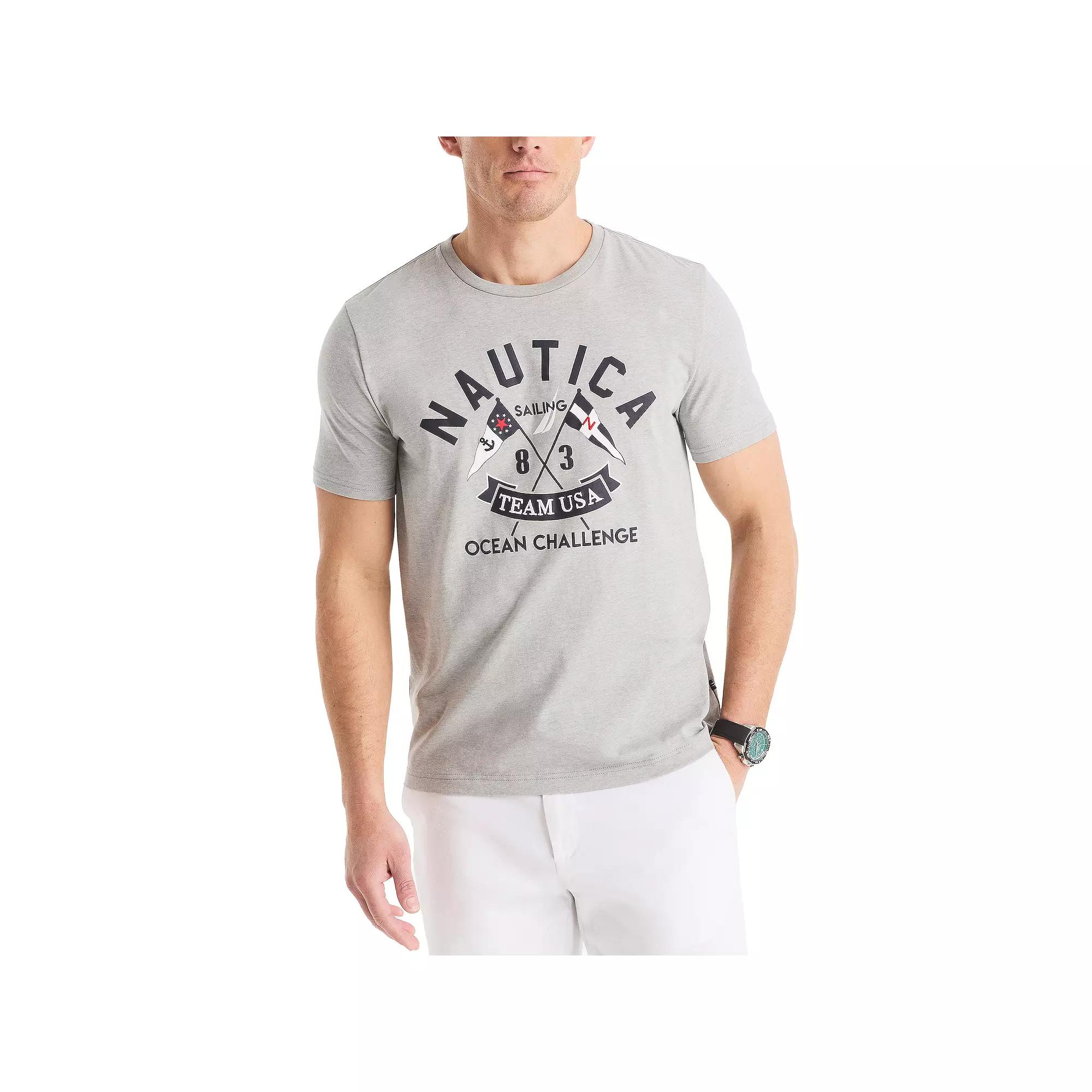 Men's Nautica Graphic T-Shirt, Size: Small, Multi Usa Product Image