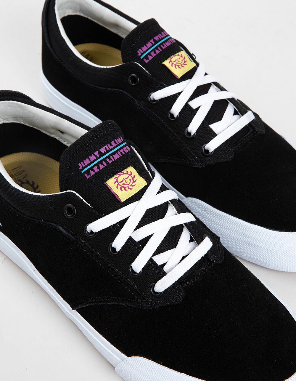 LAKAI Wilkins Mens Shoes - BLACK/WHITE Product Image