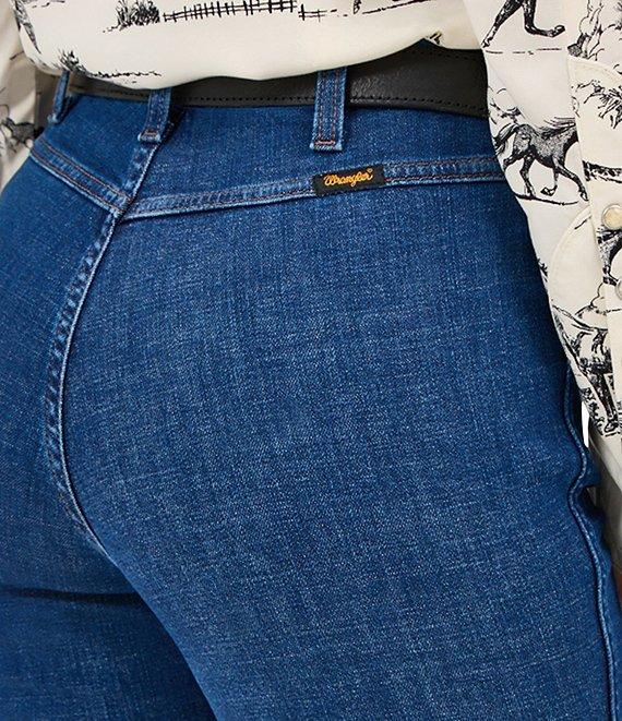 Wrangler® x Lainey Wilson Bare Back Pintucked Flare-Leg Jeans Product Image