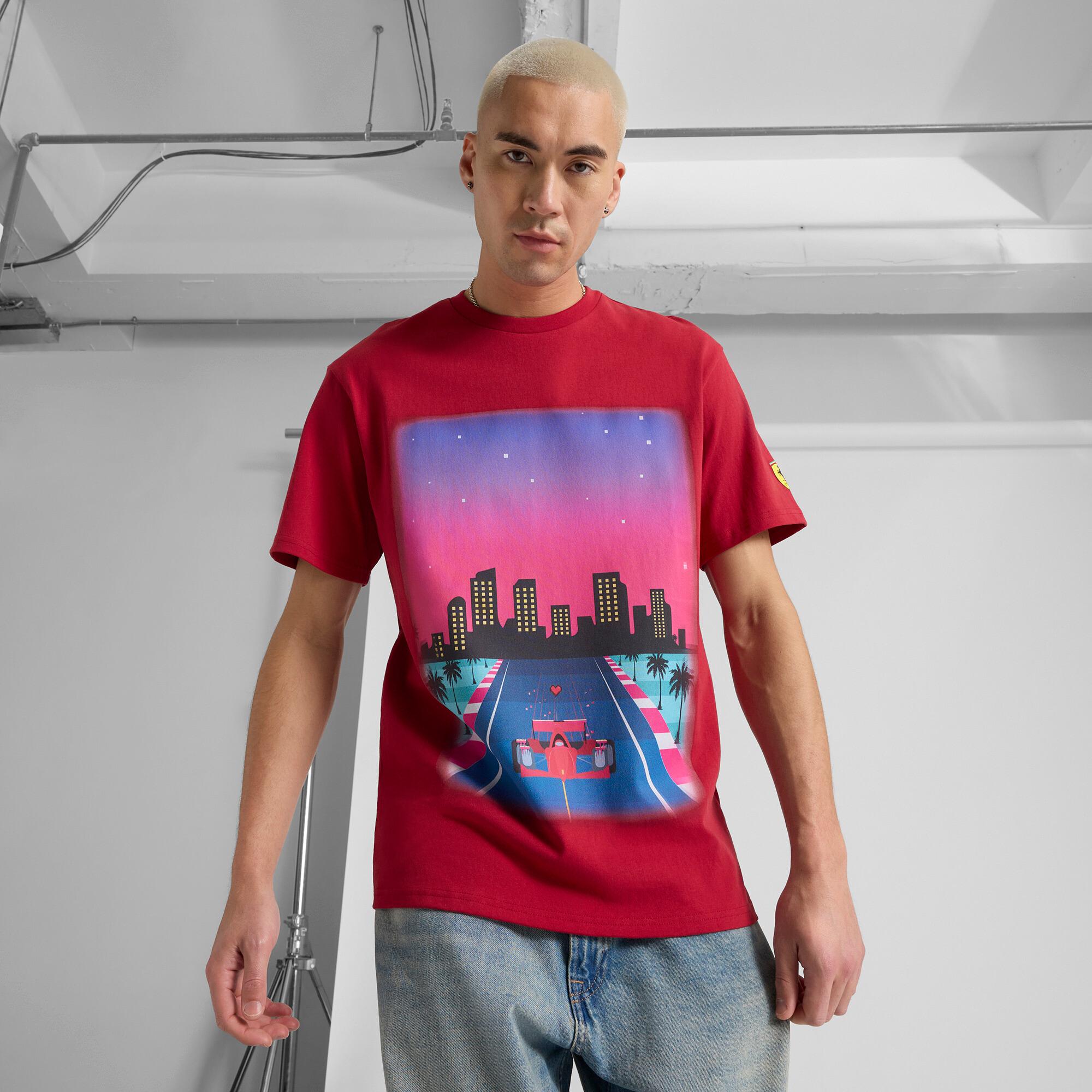 Scuderia Ferrari Miami Limited Edition Graphic Tee Men Product Image