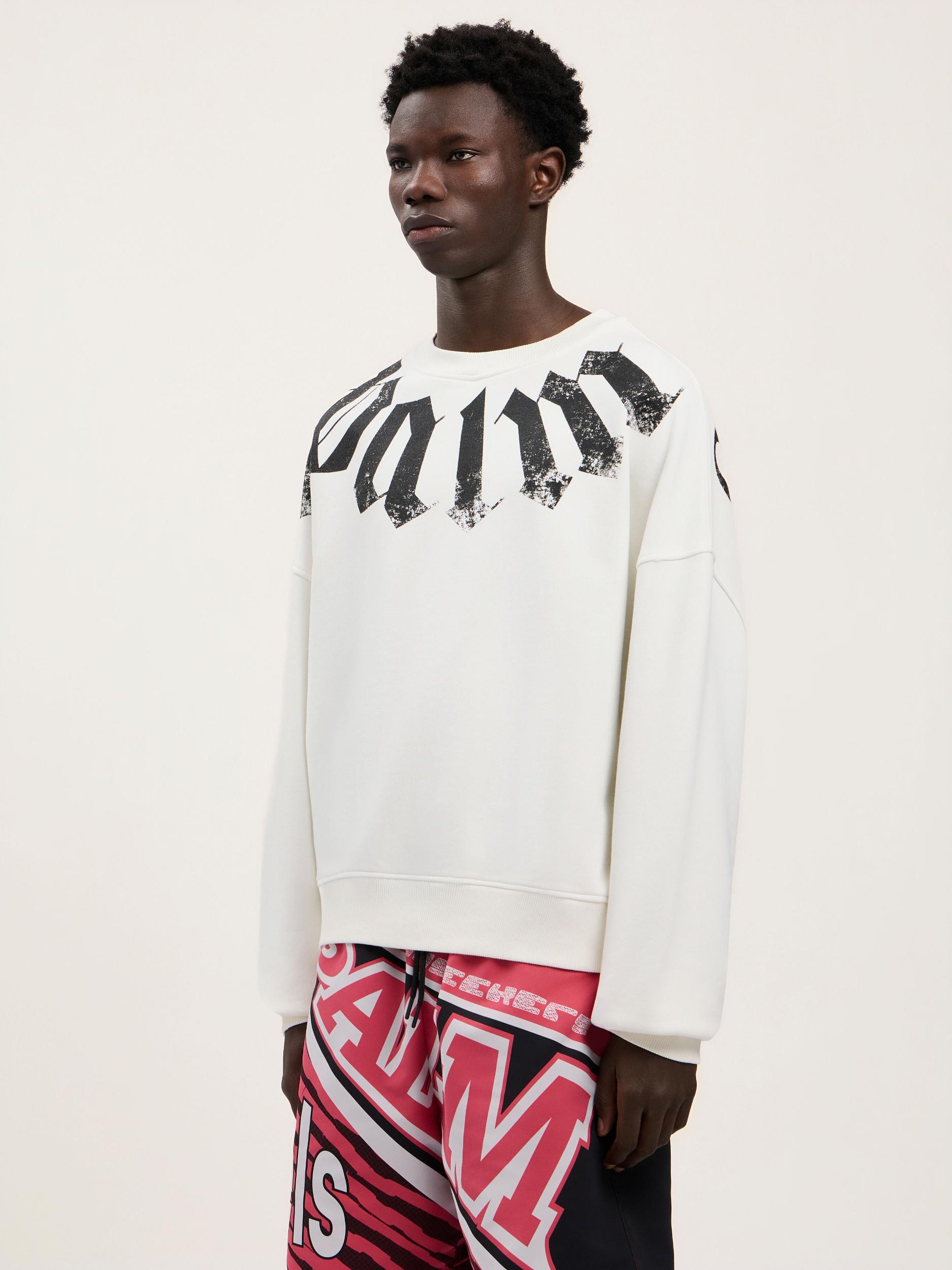 Big Neck Logo Loose Sweatshirt Product Image
