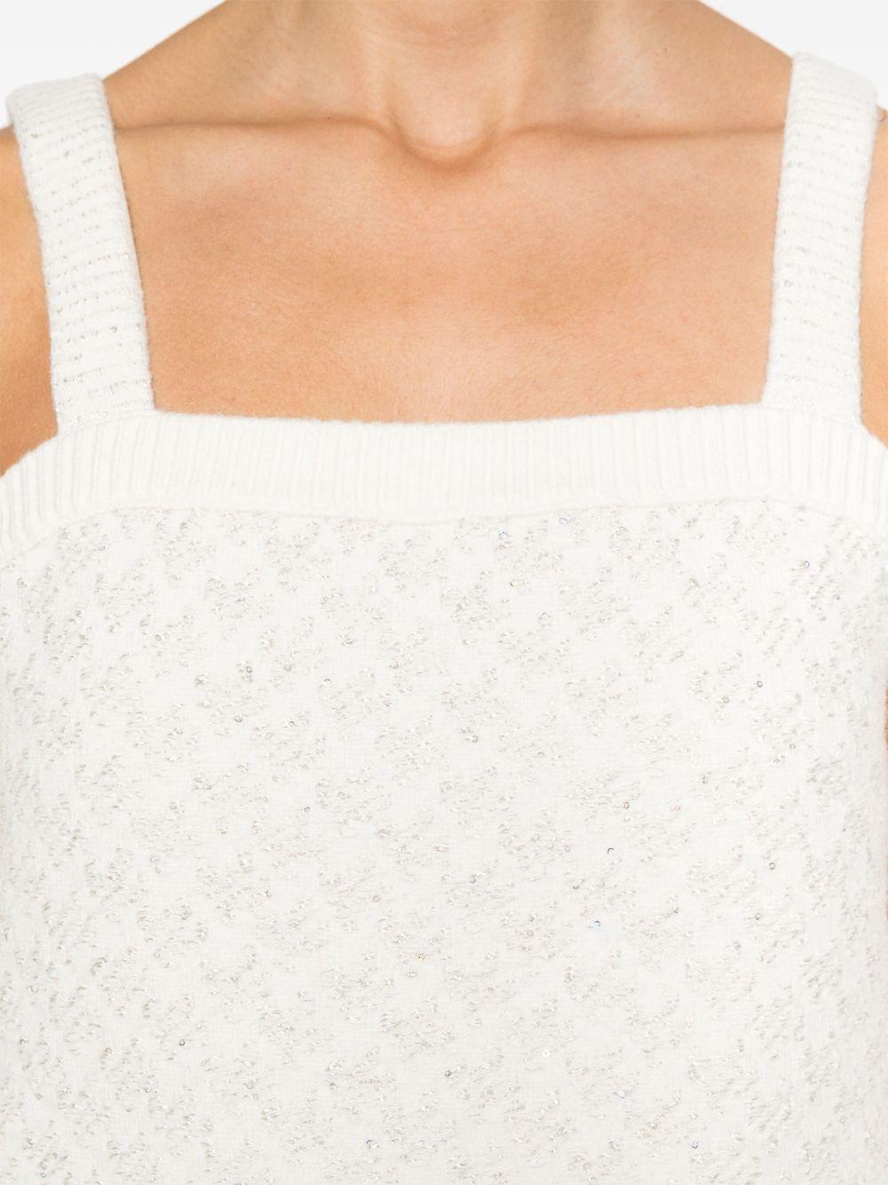 sequin-embellished tank top Product Image