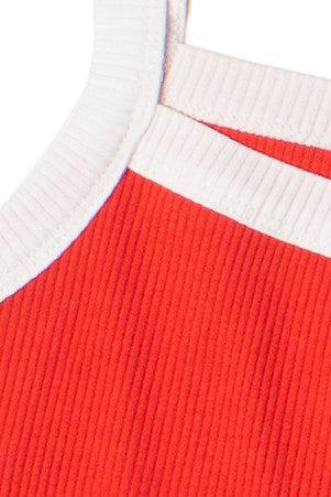 Contrast Trim Tank Top Product Image