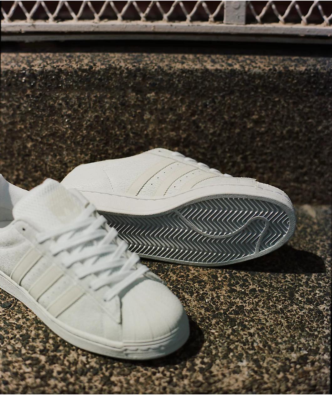 adidas x Vitória Superstar ADV Cream Skate Shoes Product Image