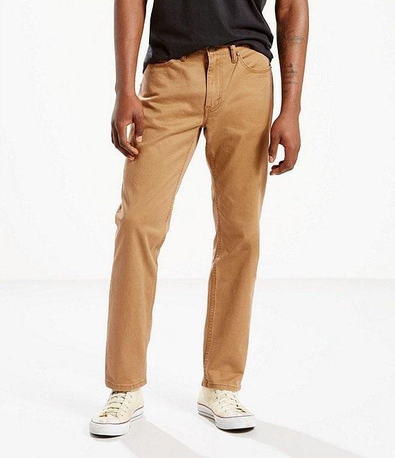 Levi's® 541 Athletic-Fit Stretch Twill Flat Front Pants Product Image