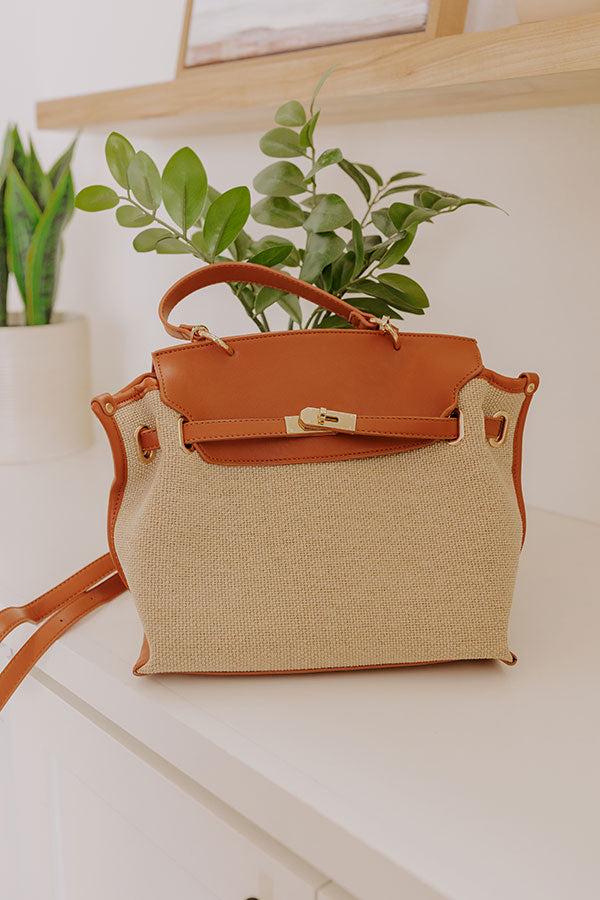 Yoana Woven Purse in Brown Product Image