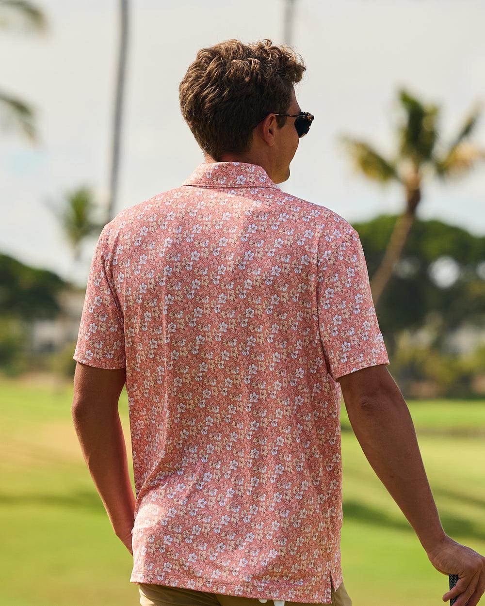 The Azaleas - Sunset Ladies Sleeveless Golf Polo Product Image