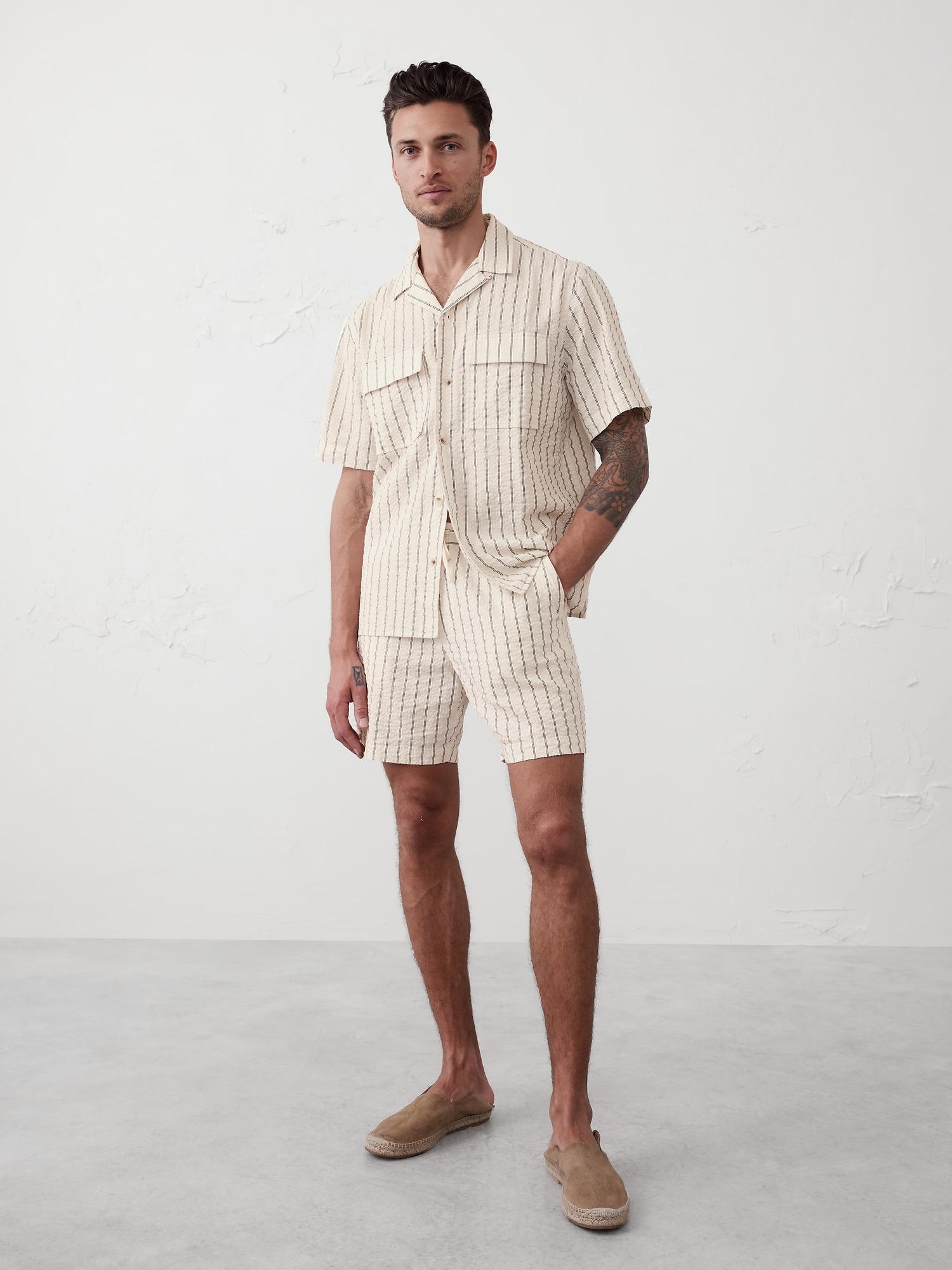 7" Deck Seersucker Short Product Image