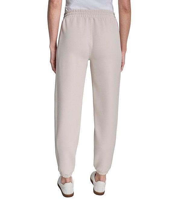 DKNY Sport by Donna Karan Coordinating Highline Ribbed Mid Rise Joggers Product Image