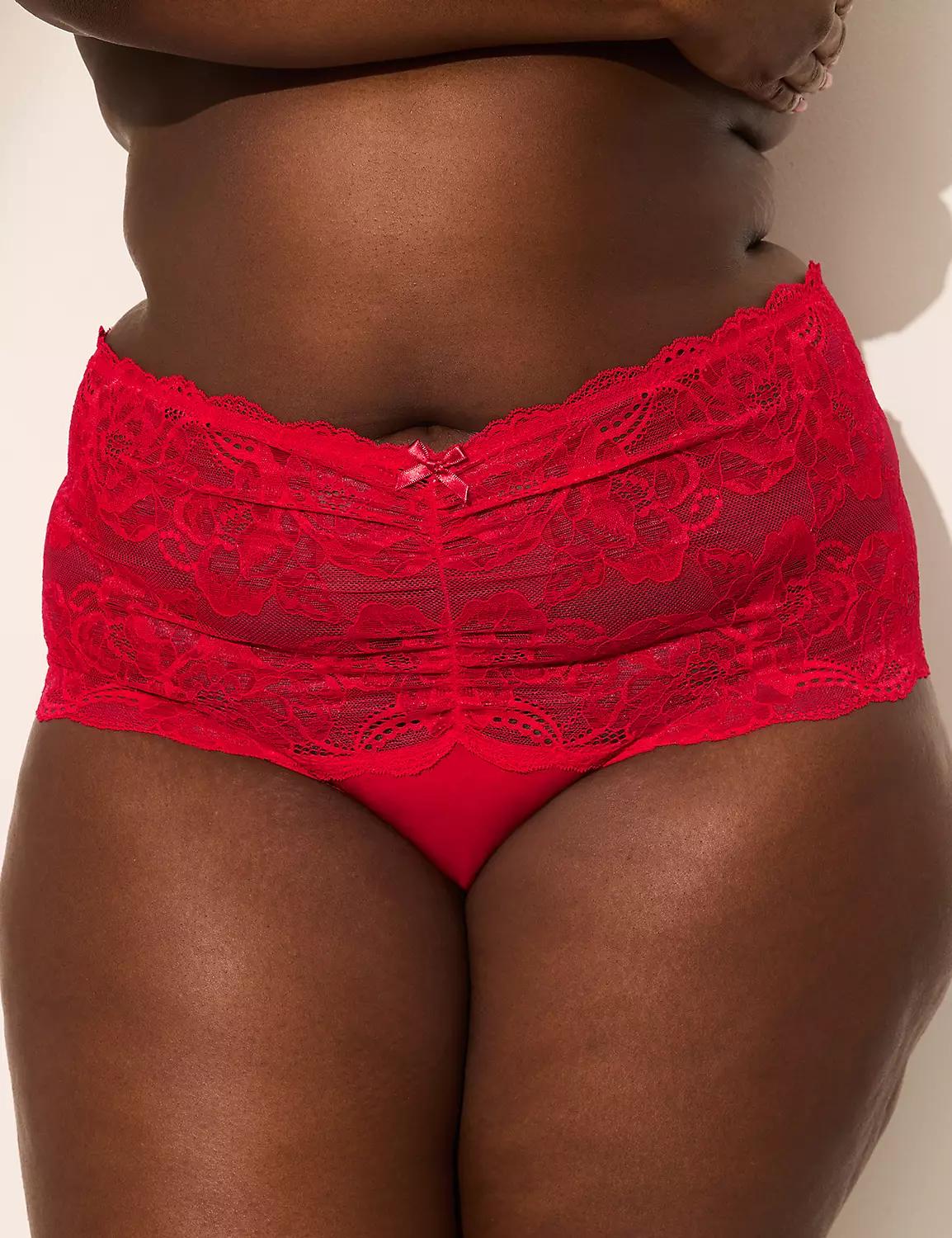 Lace Wide-Side Thong Product Image