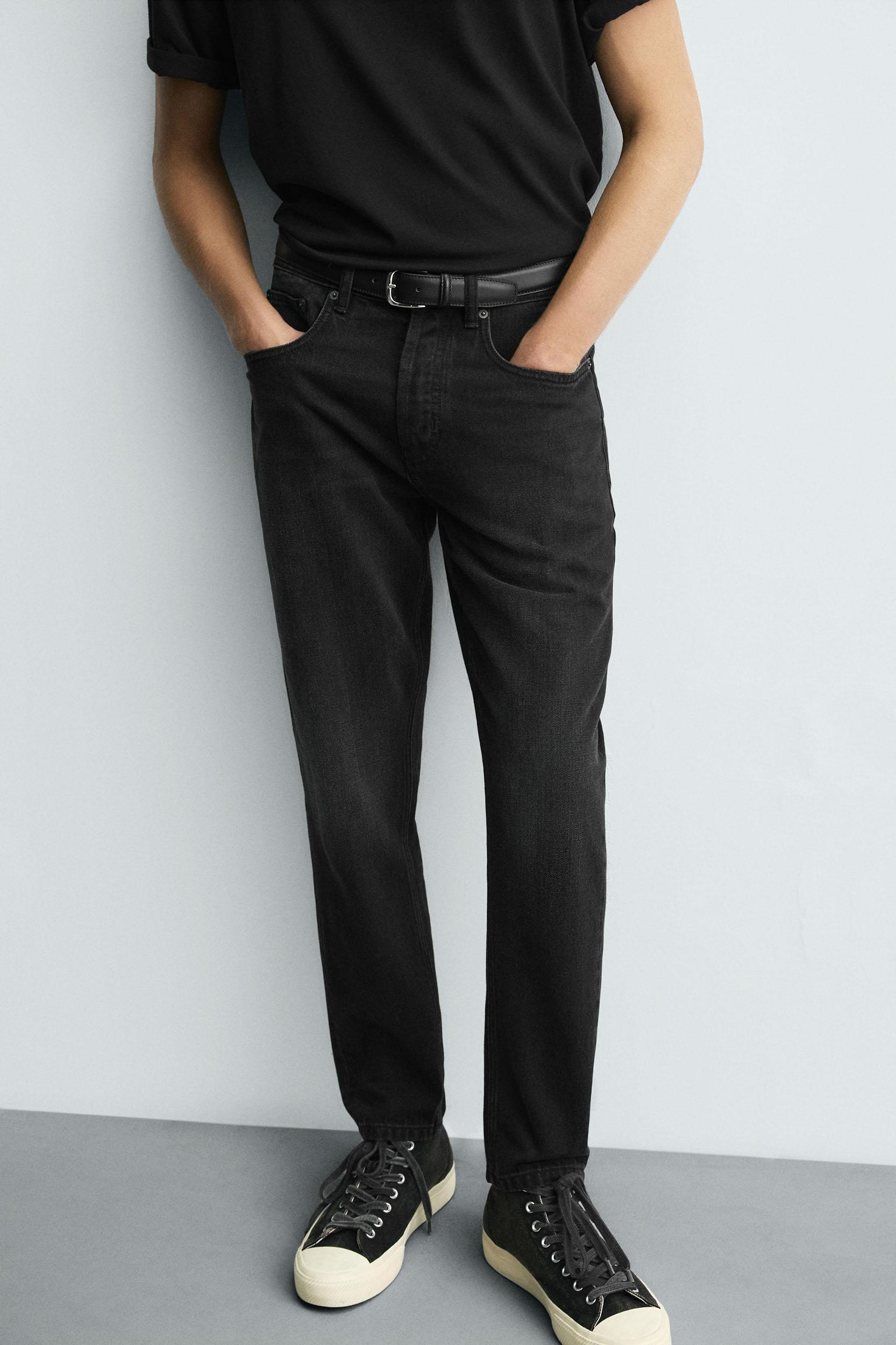 SLIM CROPPED FIT JEANS Product Image