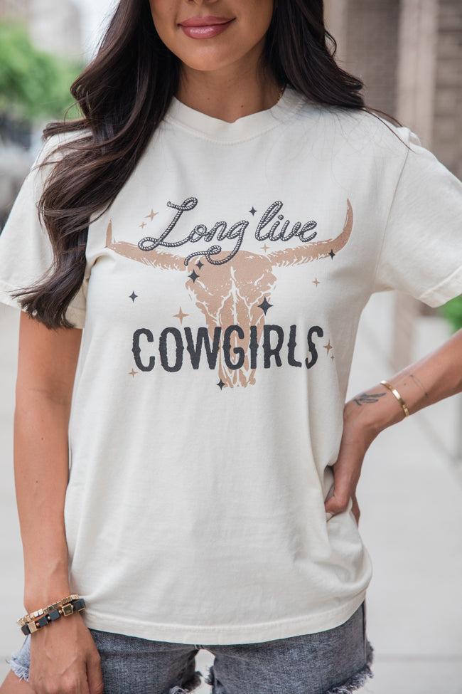 Long Live Cowgirls Ivory Graphic Tee Product Image