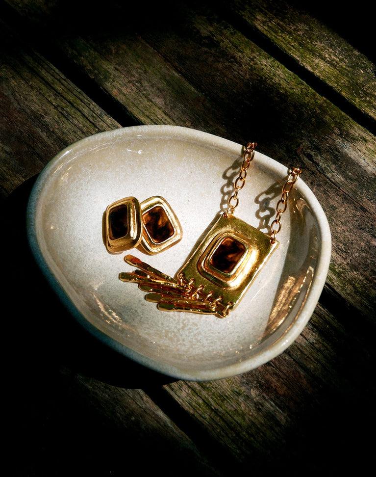 Emma Earrings - Gold Product Image