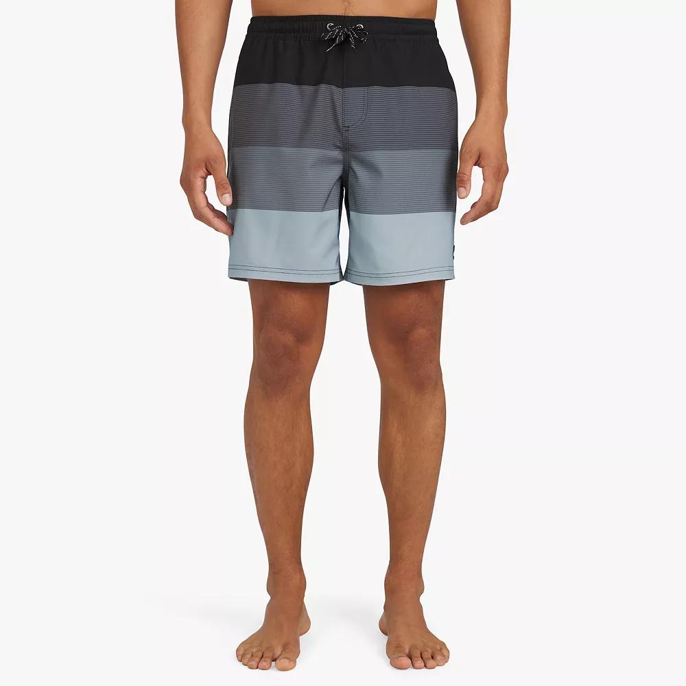 Men's Quiksilver 6.5" Horizon Swim Trunks, Size: Large, Black Product Image
