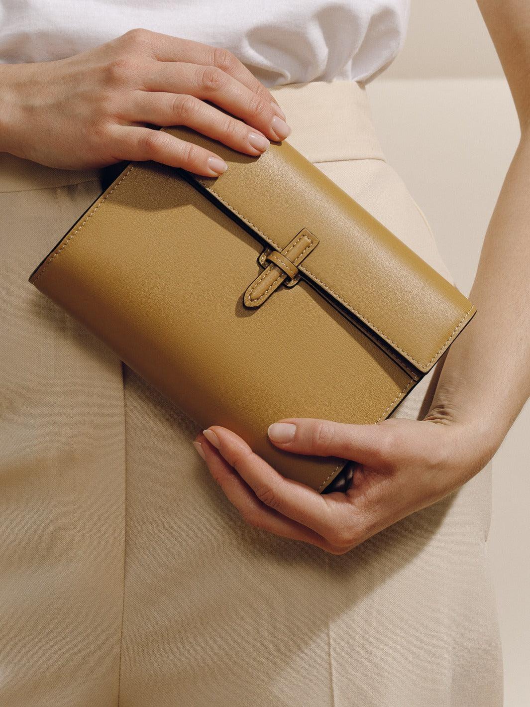 The Small Soft Clutch in Nappa Product Image