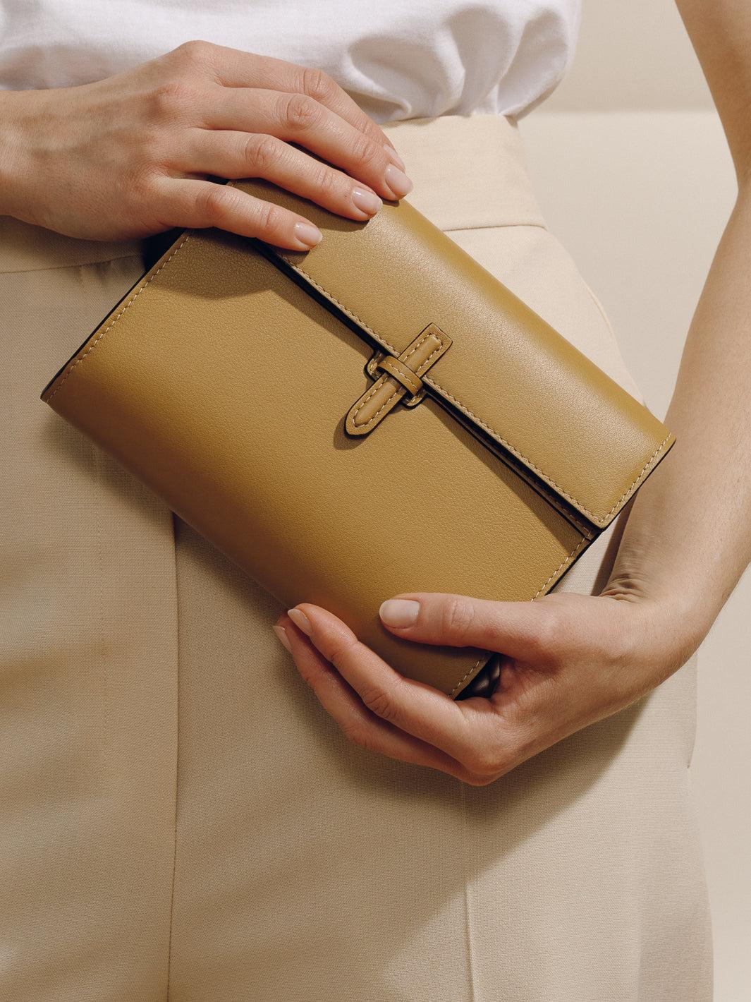 The Small Soft Clutch in Nappa Product Image