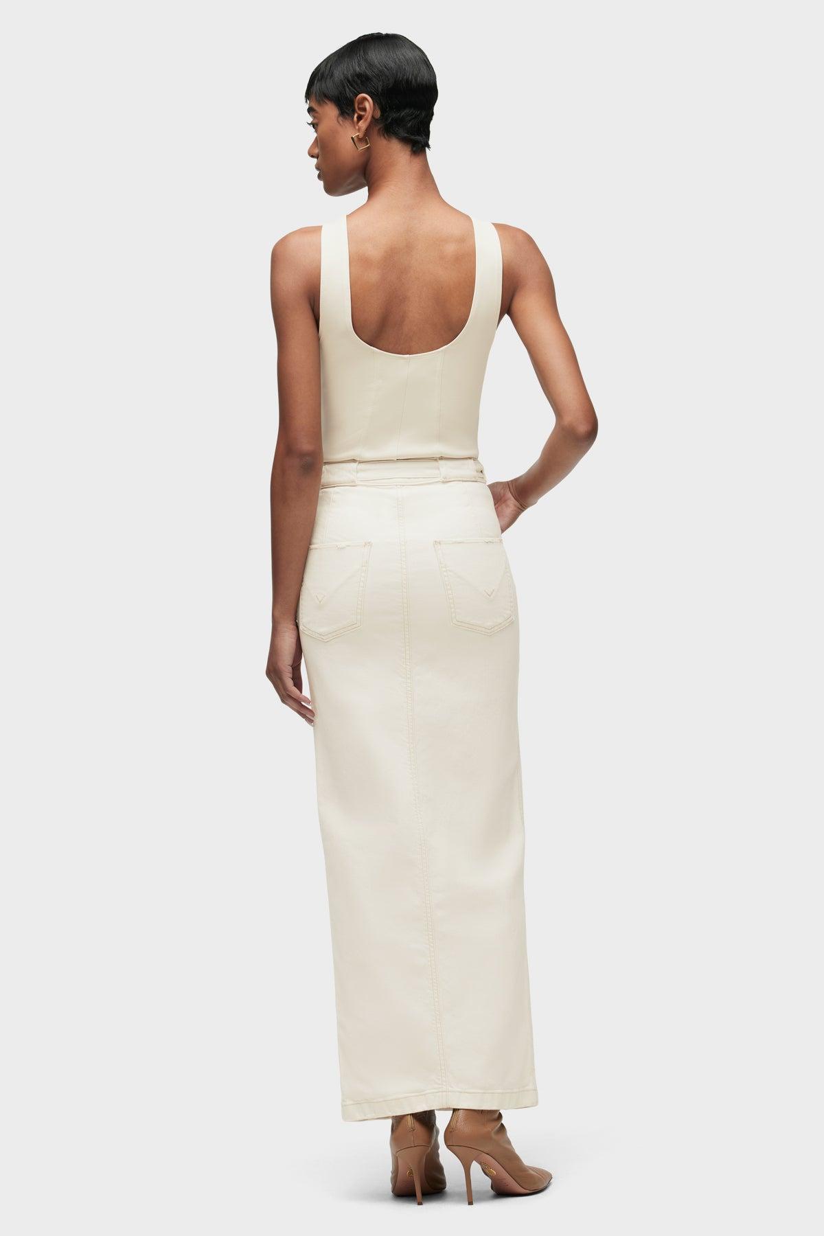 Tie Waist Maxi Skirt Female Product Image