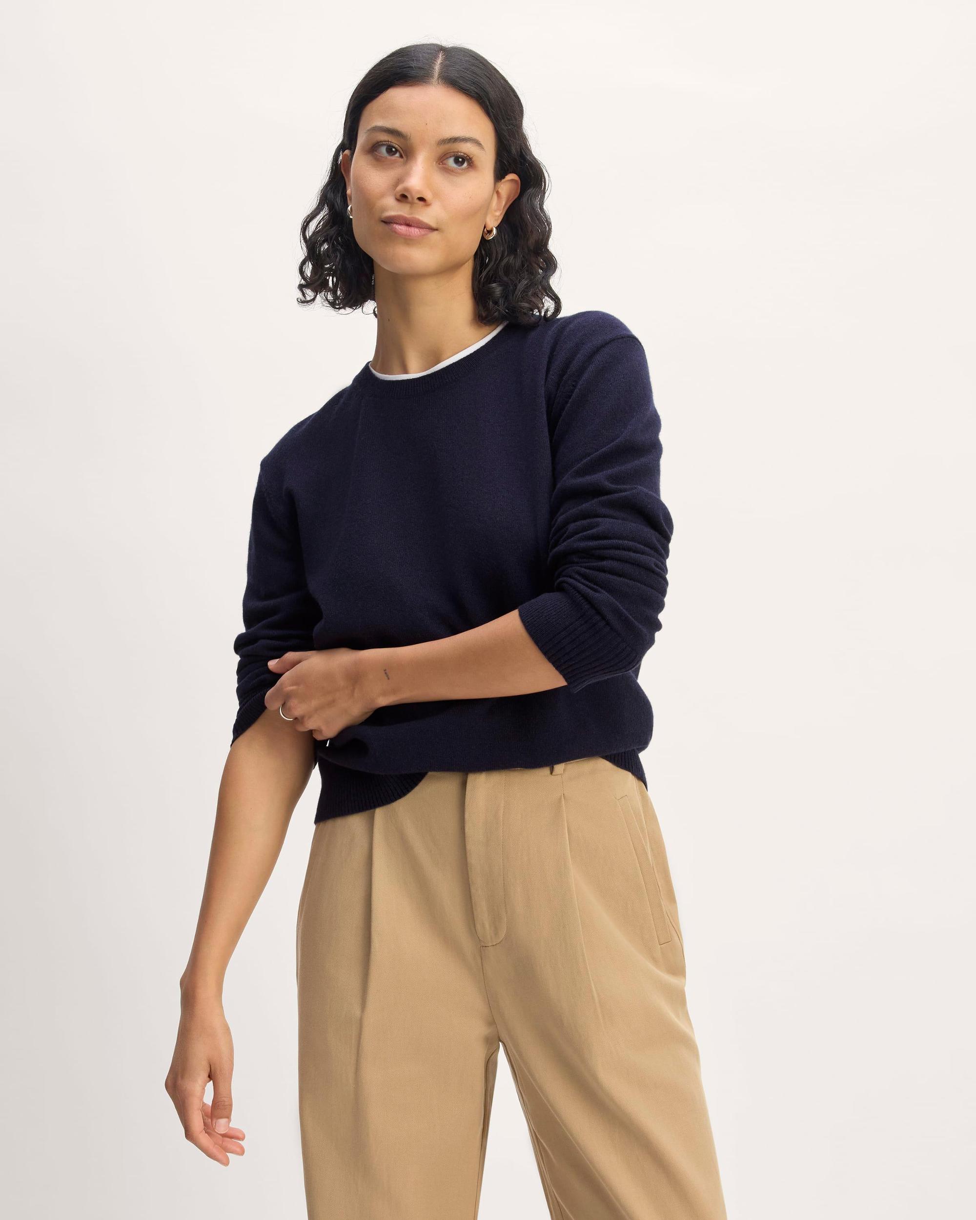 Womens Classic Crew in Cashmere Sweater by Everlane Product Image
