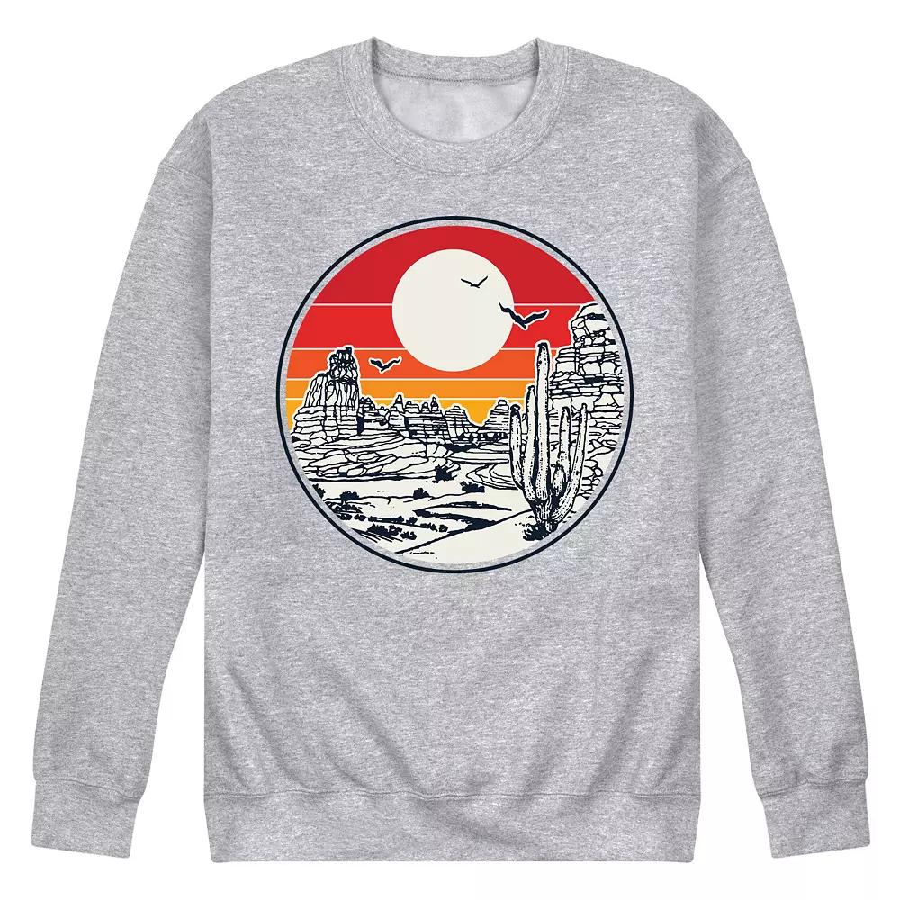 Men's Desert Canyon Graphic Sweatshirt,  Product Image
