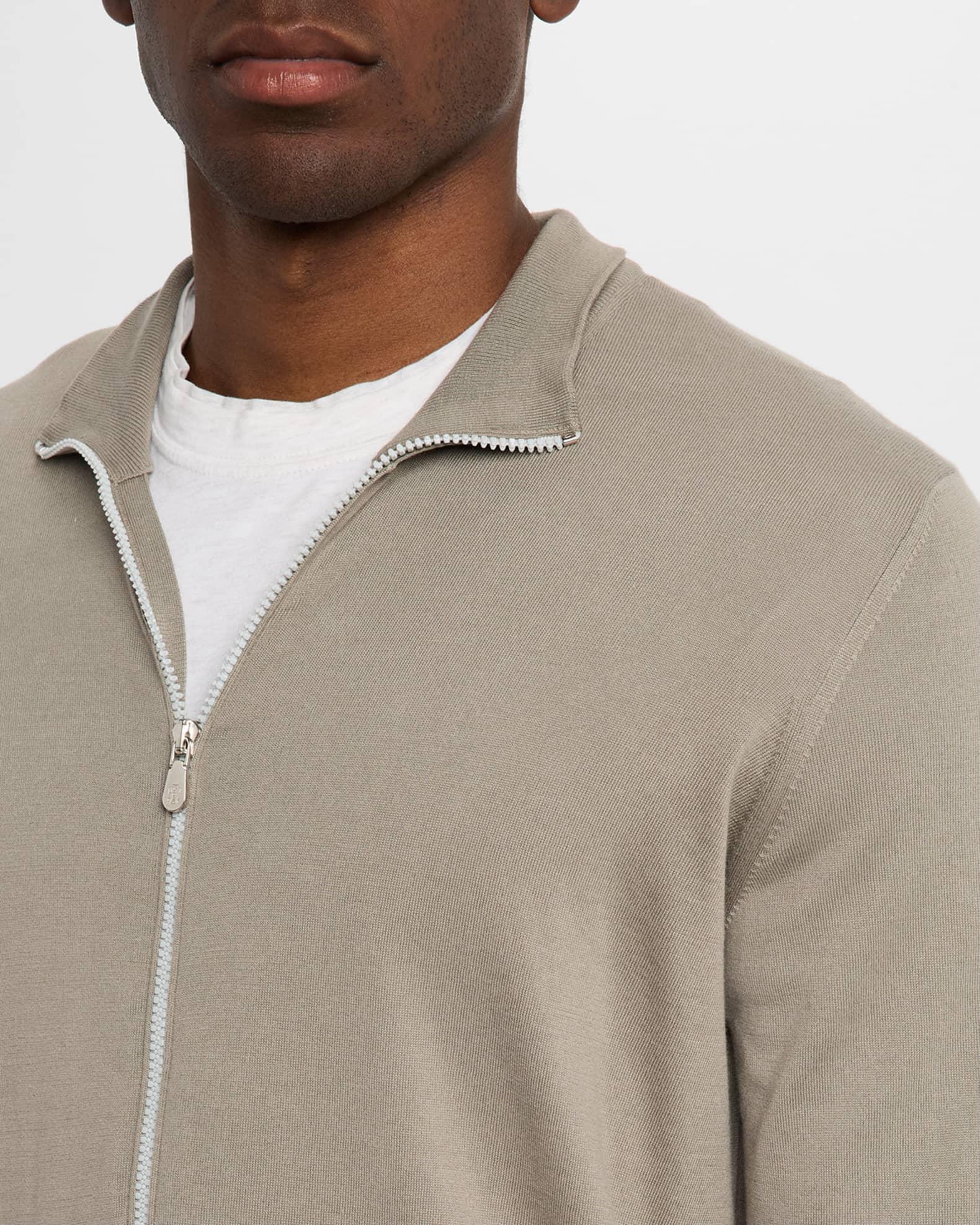 Men's Full-Zip Knit Sweater Product Image