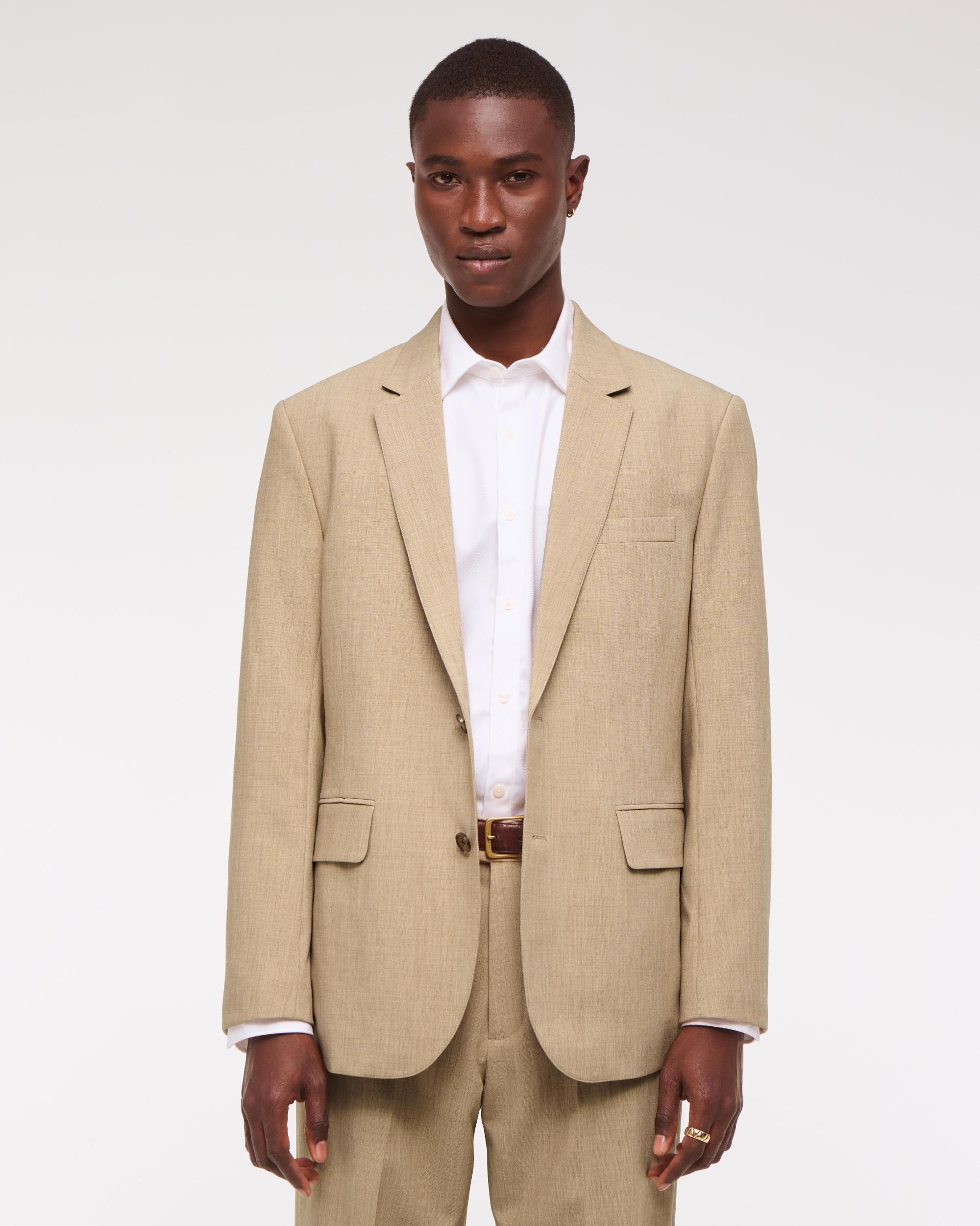 The A&F Collins Slim Blazer Product Image