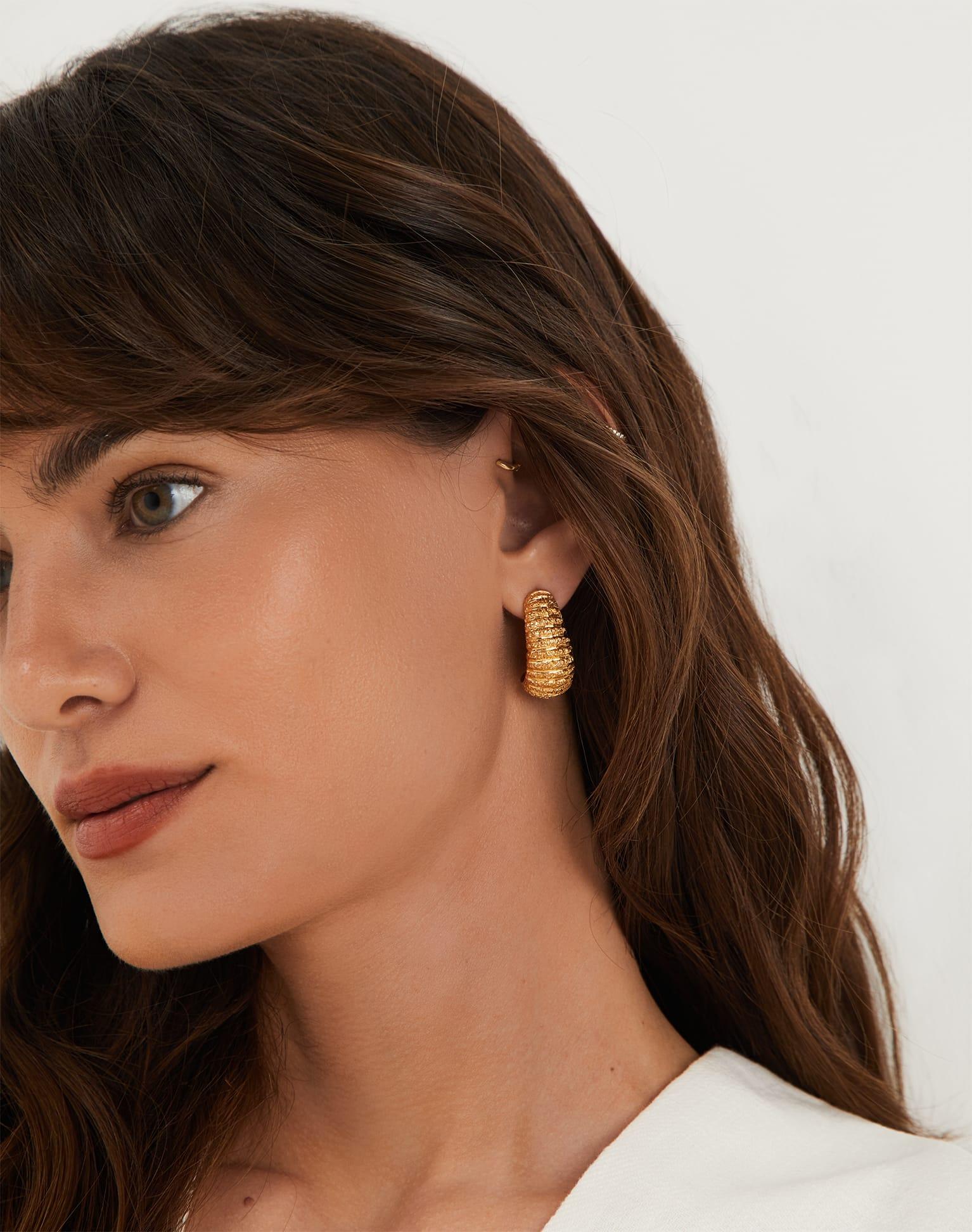 Chiara Earrings - Gold Product Image