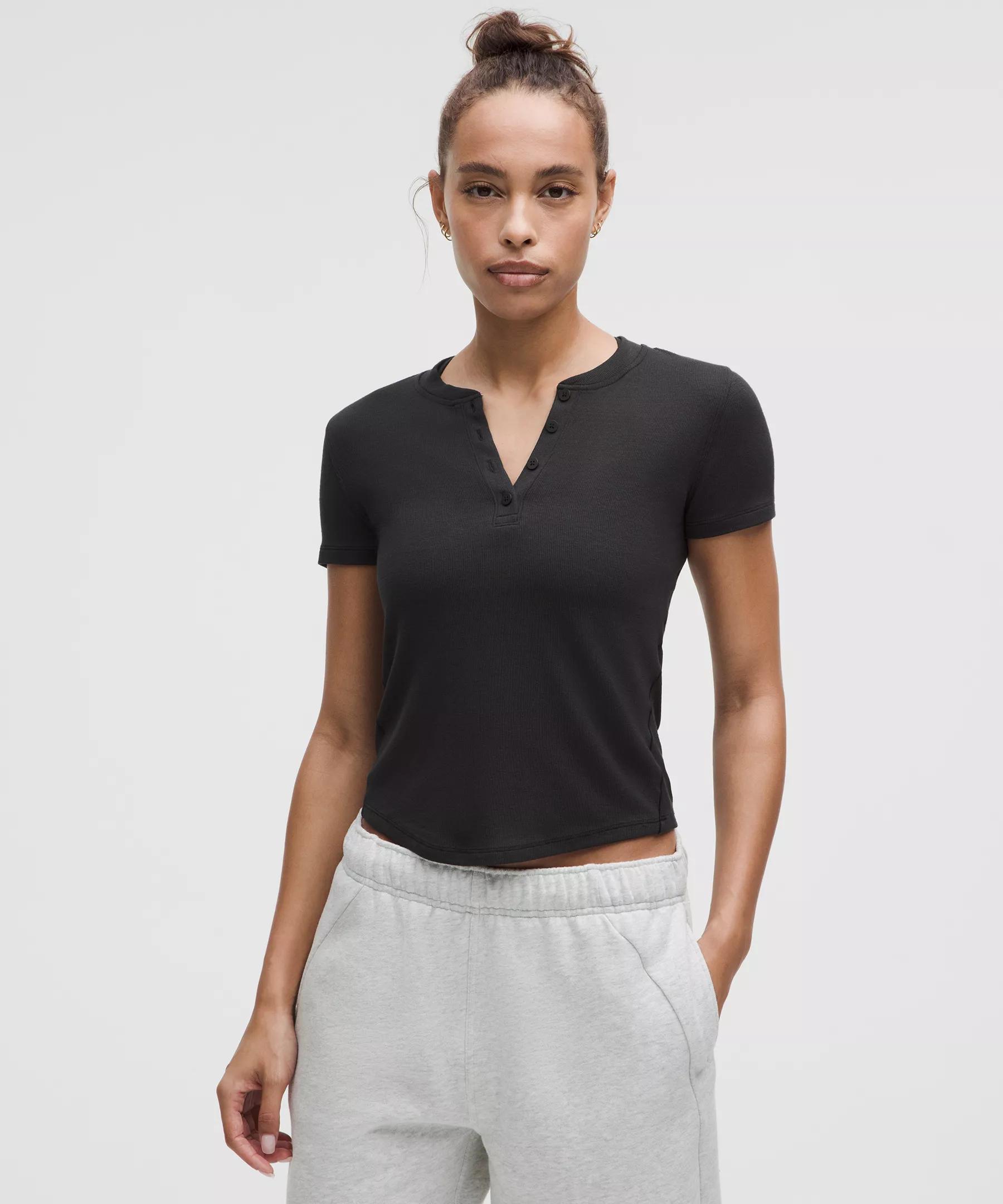 Hold Tight Short-Sleeve Henley Product Image