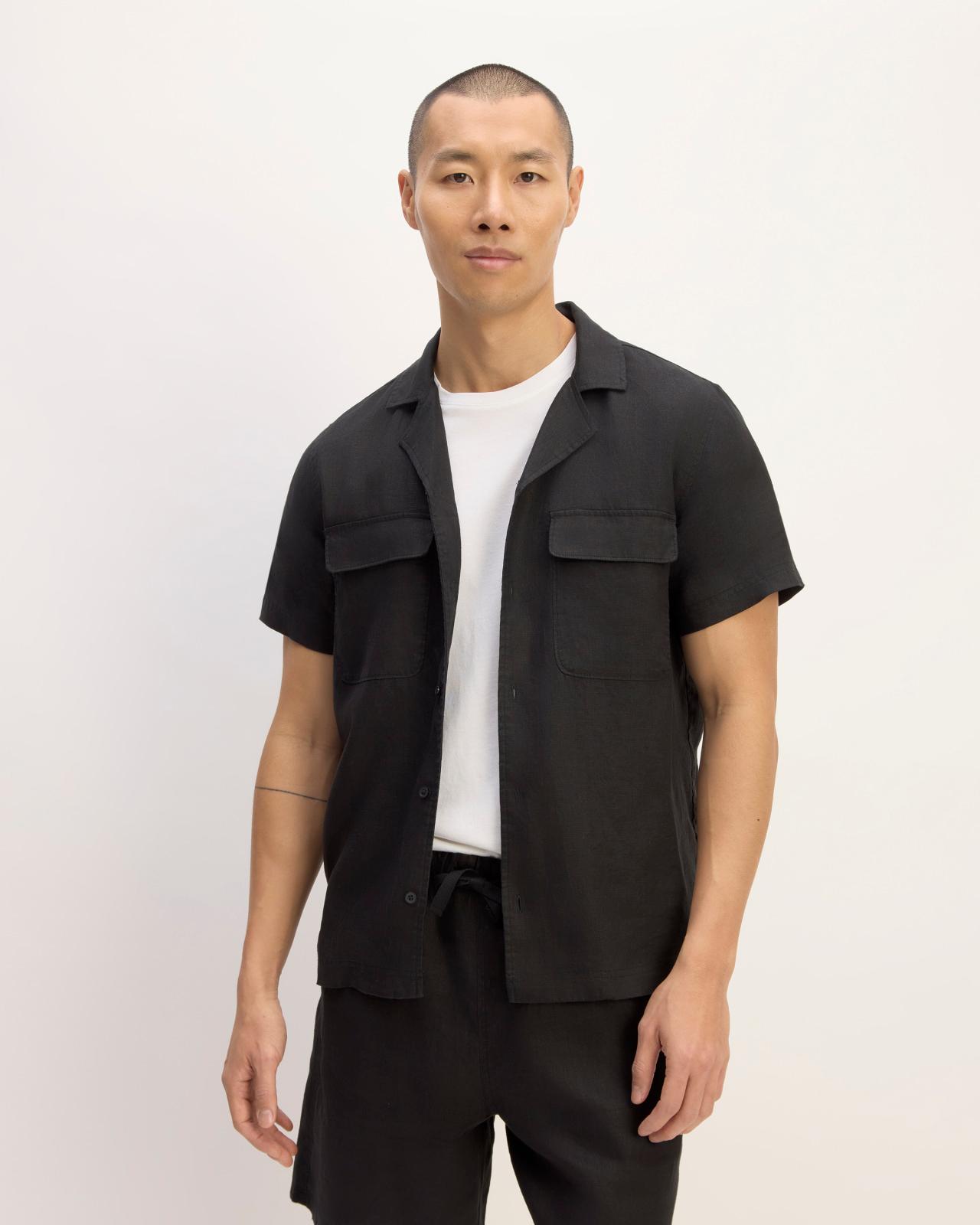 Mens Resort Shirt in Linen by Everlane Product Image
