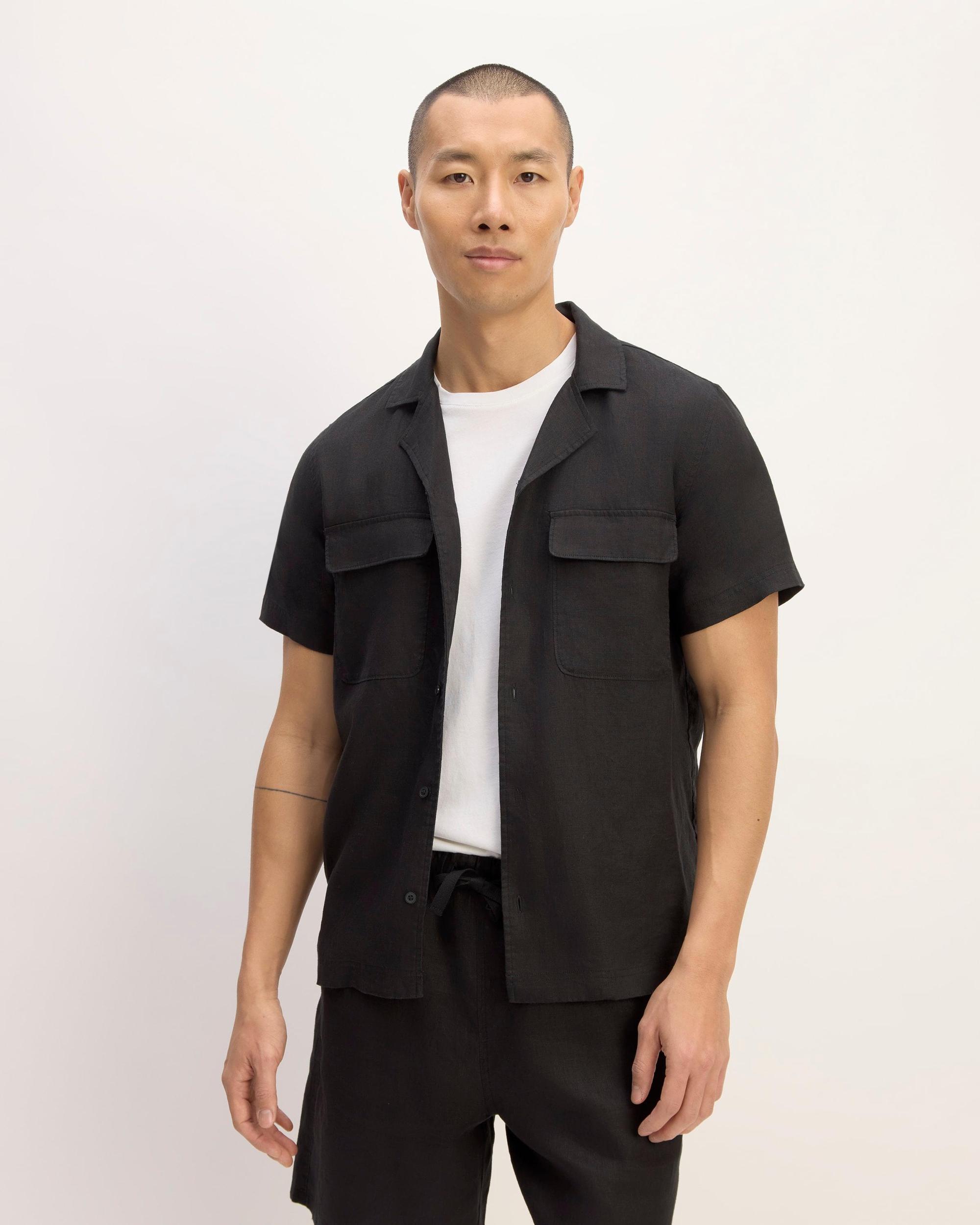 Mens Resort Shirt in Linen by Everlane Product Image