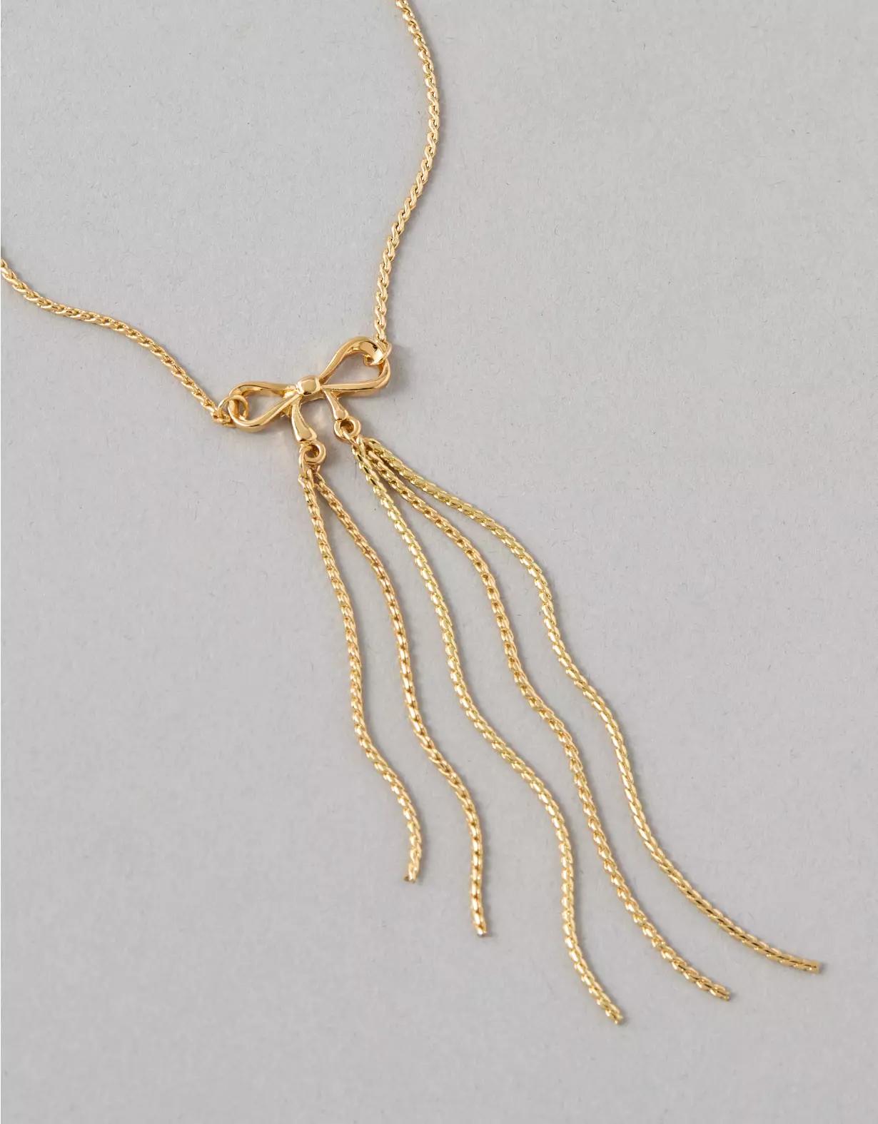 AEO Long Bow Necklace Product Image