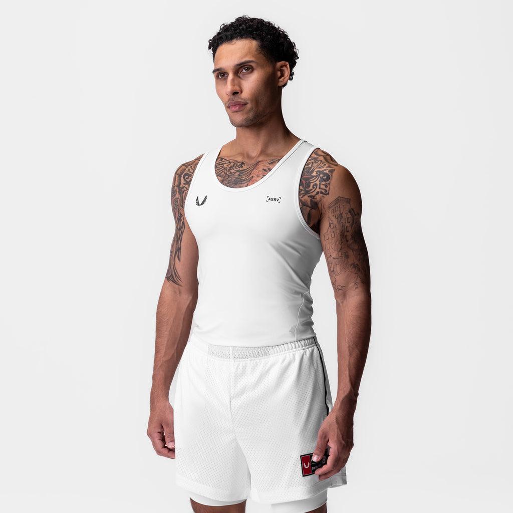 0985. WarpFlexx-Lite® Slim Tank - White Product Image