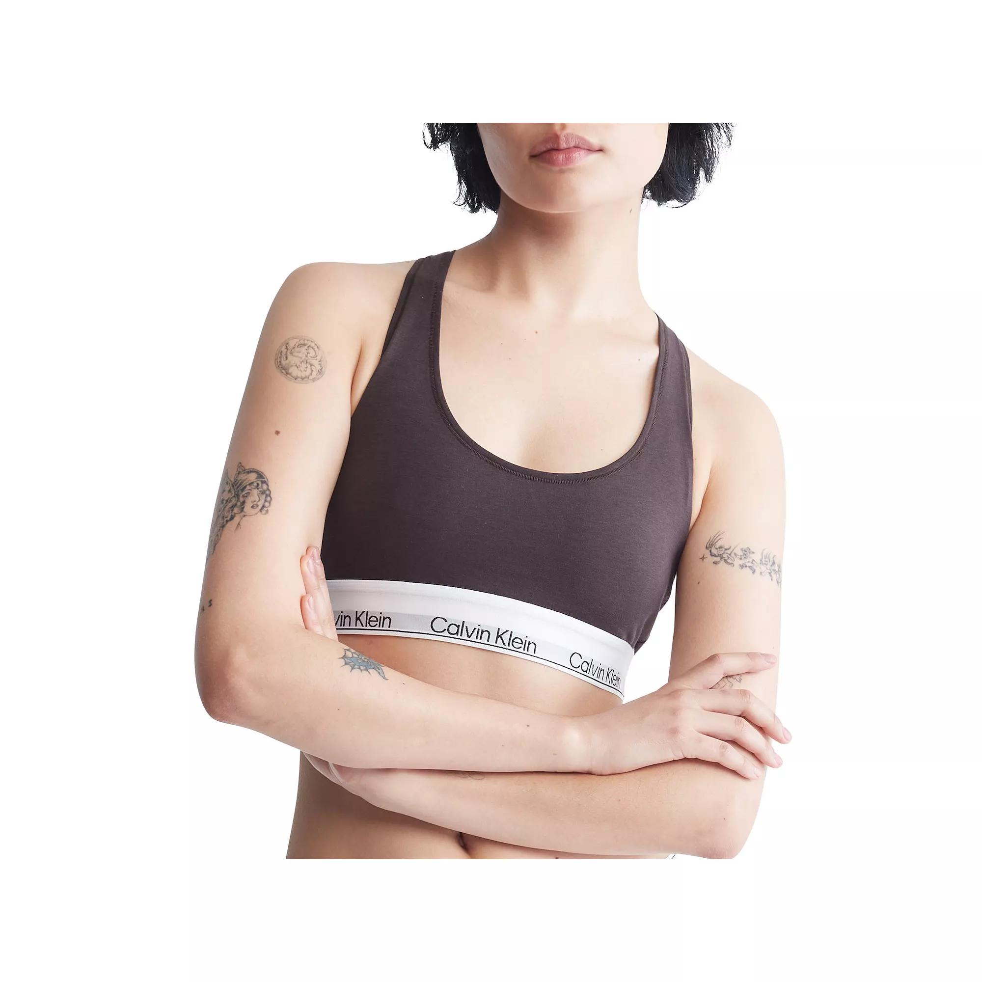 Calvin Klein Modern Cotton Naturals Unlined Bralette QF7044, Women's,  Product Image