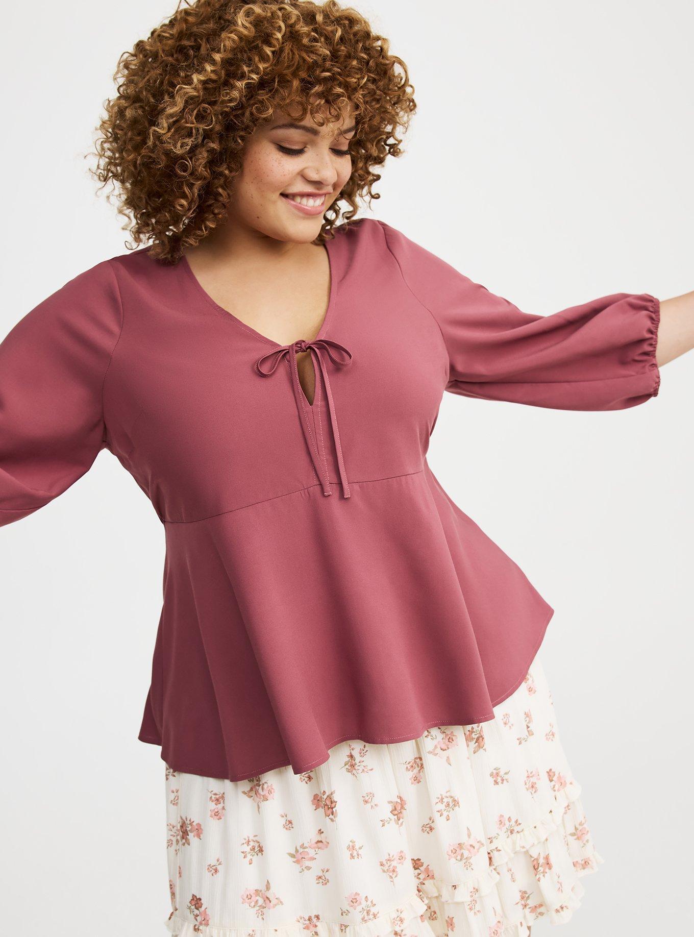 Hi-Lo Tie-Front Top Product Image