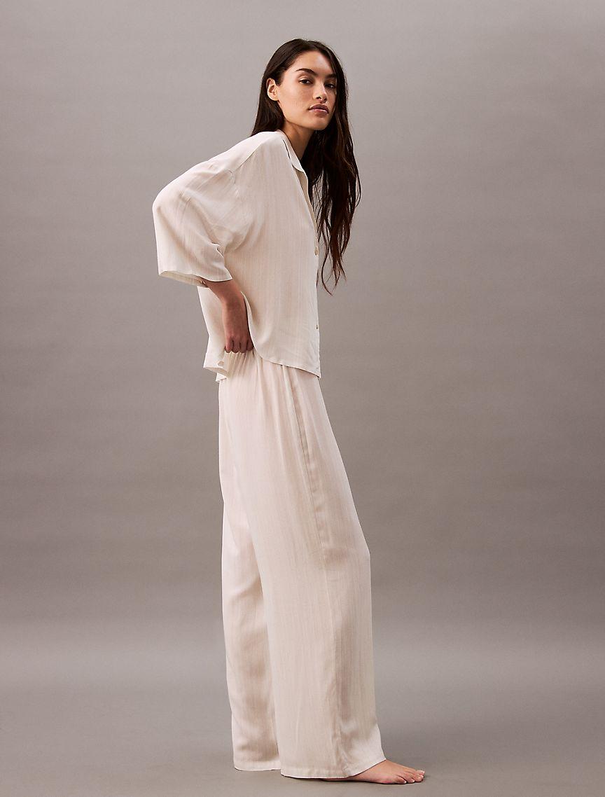 Woven Viscose Sleep Pants Product Image