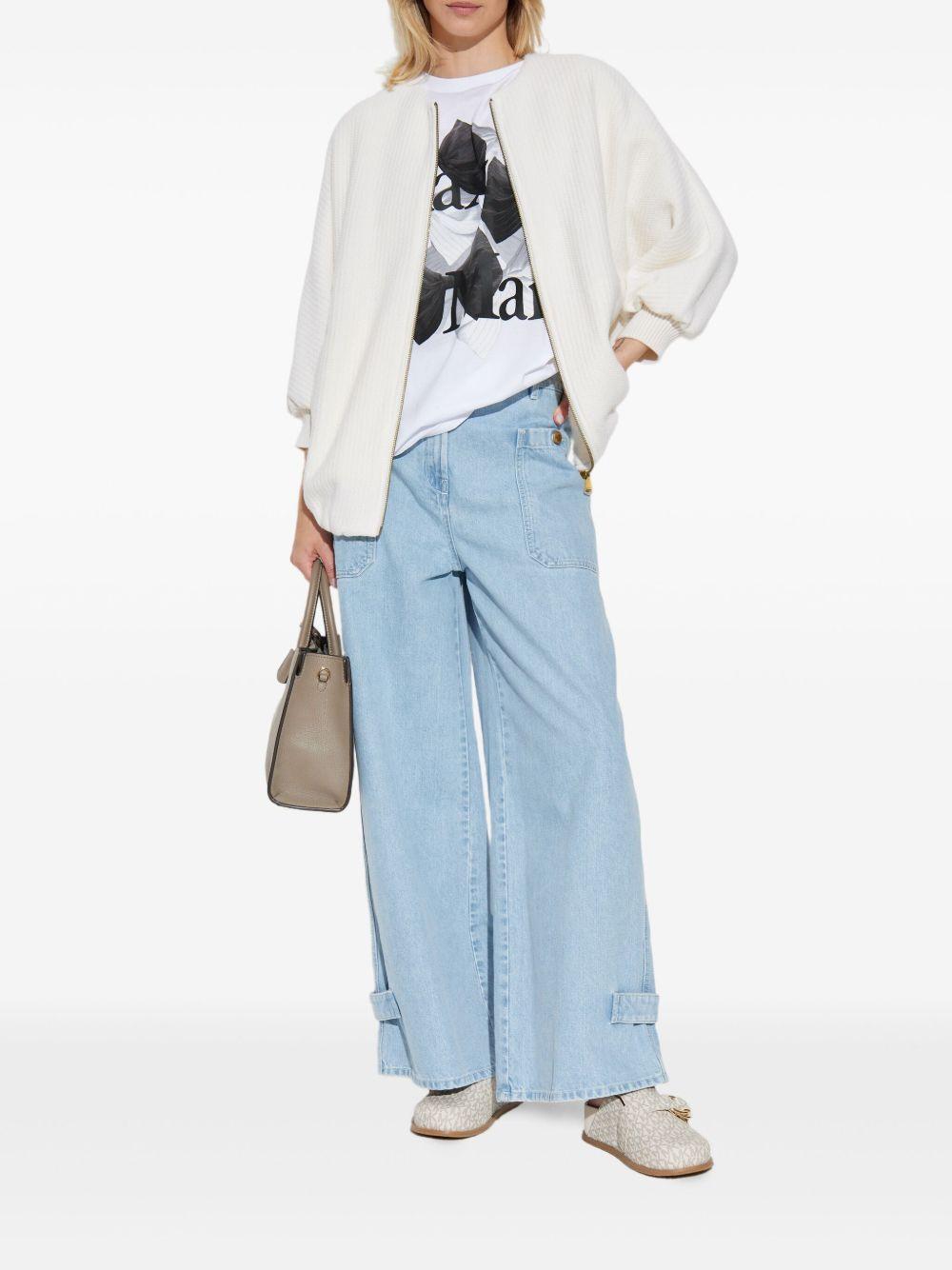 bow-print T-shirt Product Image